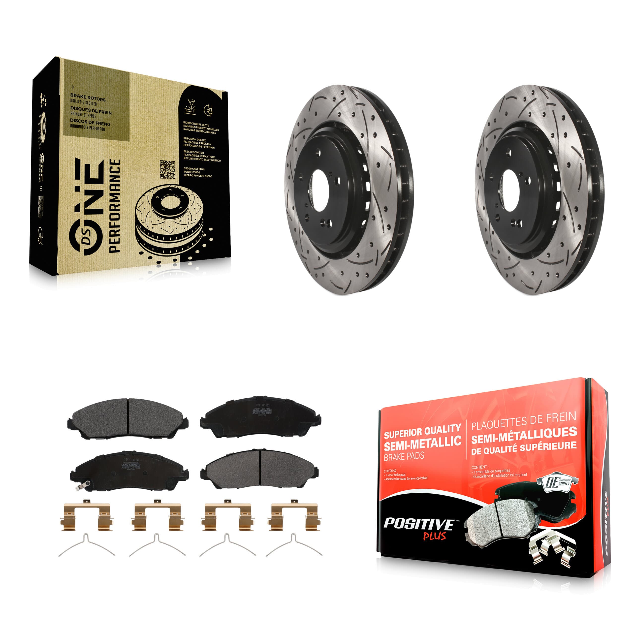 Transit Auto - KDF-100169 - Front Disc Brake Kits image 1