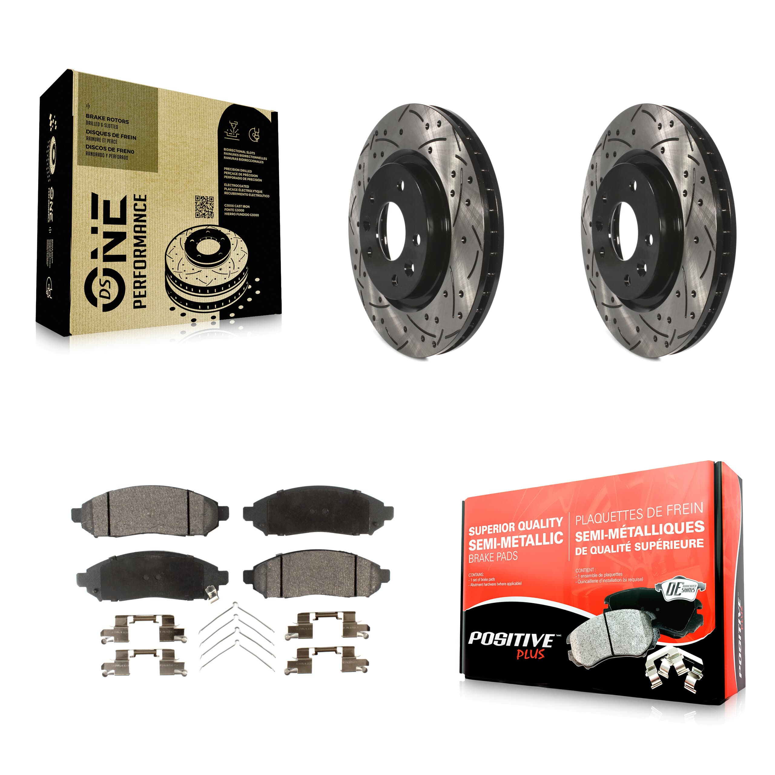 Transit Auto - KDF-100175 - Front Disc Brake Kits image 1