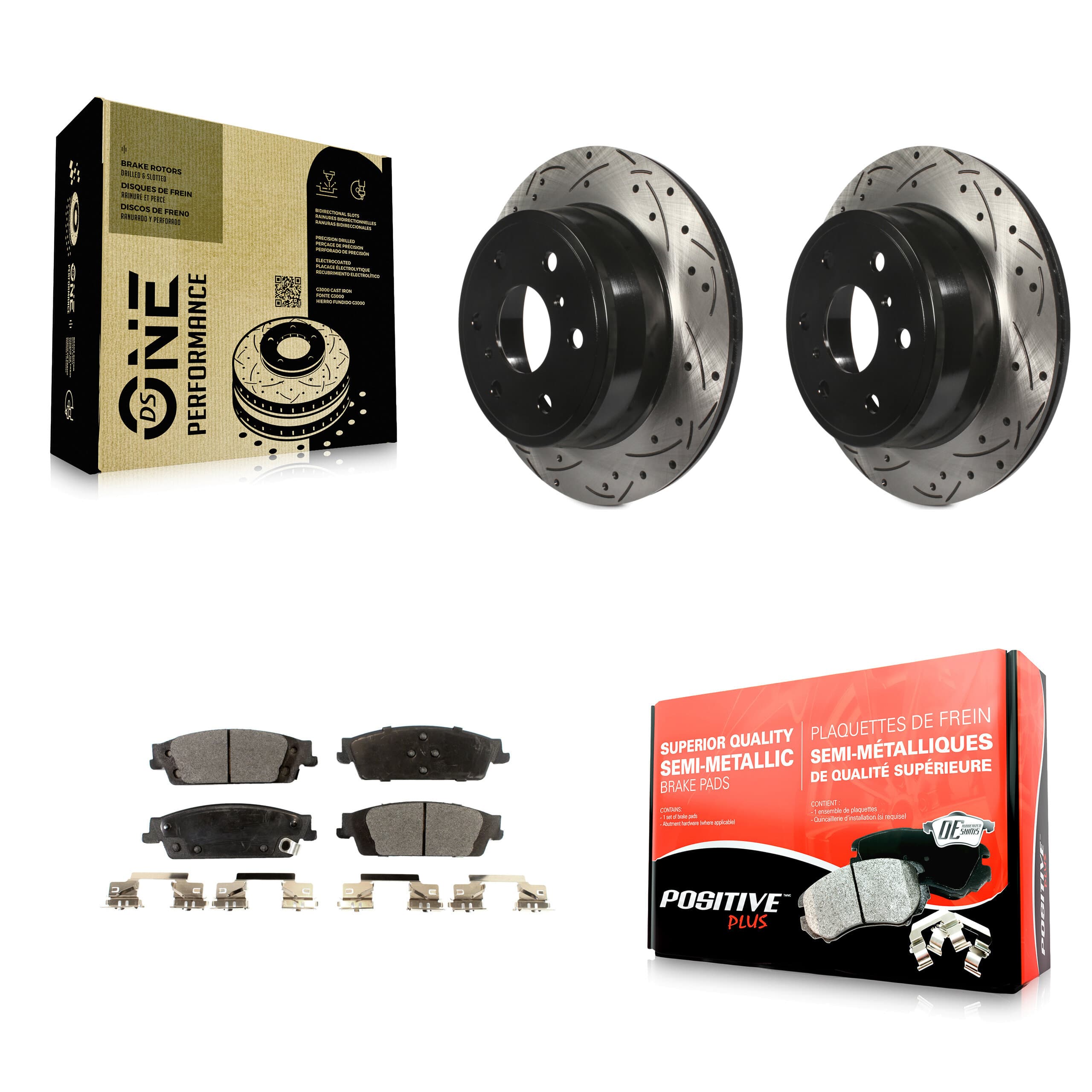 Transit Auto - KDF-100416 - Rear Disc Brake Kits image 1