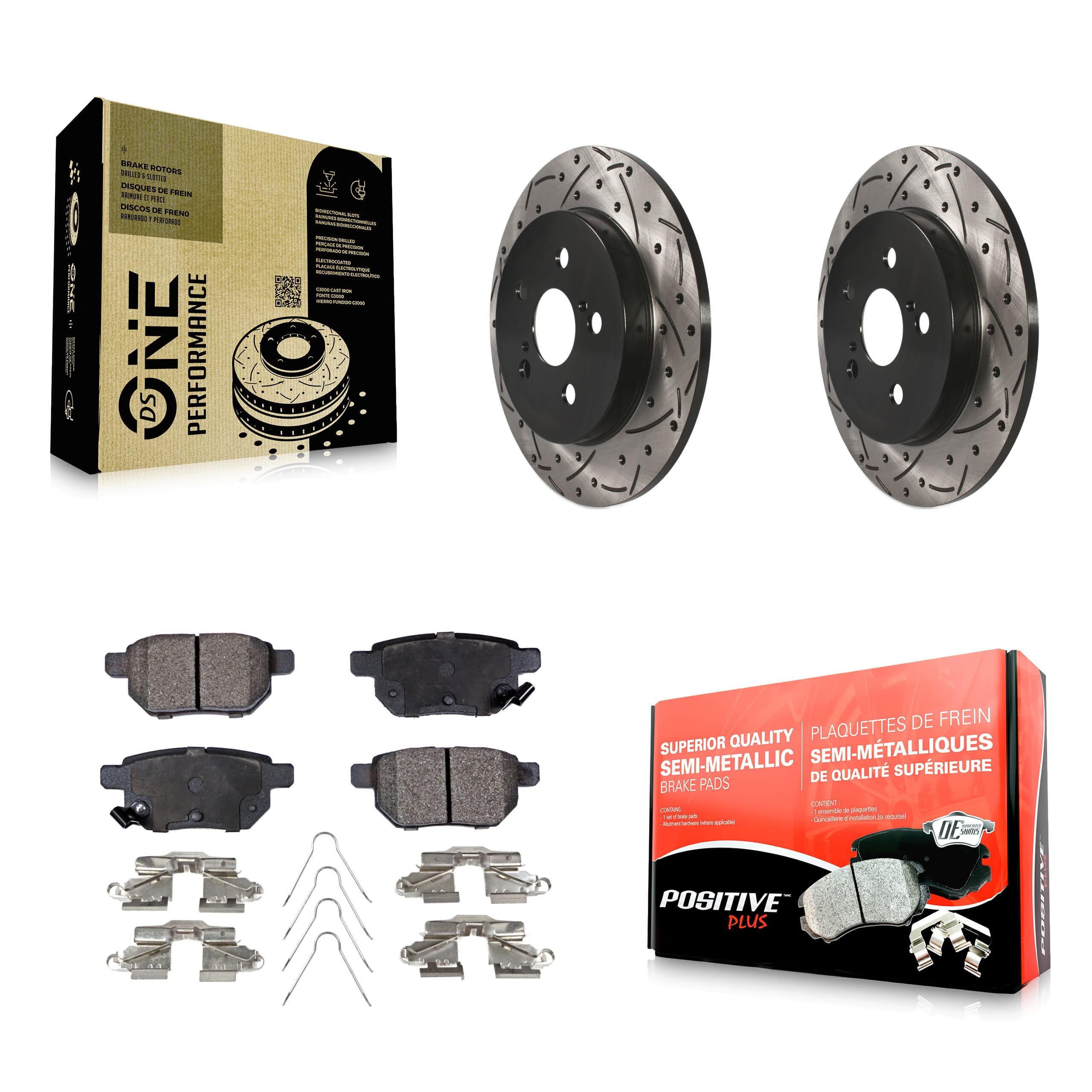 Transit Auto - KDF-100418 - Rear Disc Brake Kits image 1