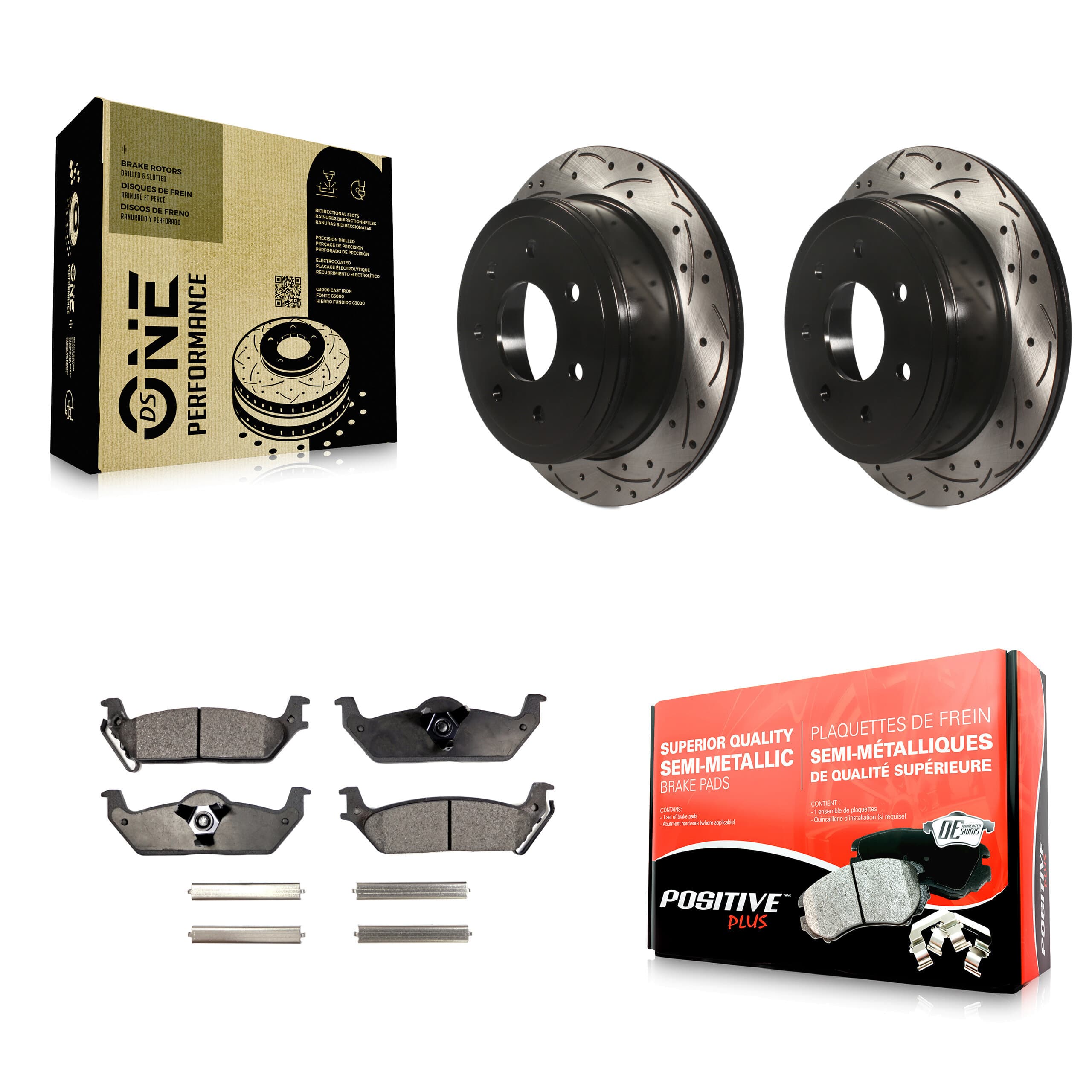 Transit Auto - KDF-100432 - Rear Disc Brake Kits image 1