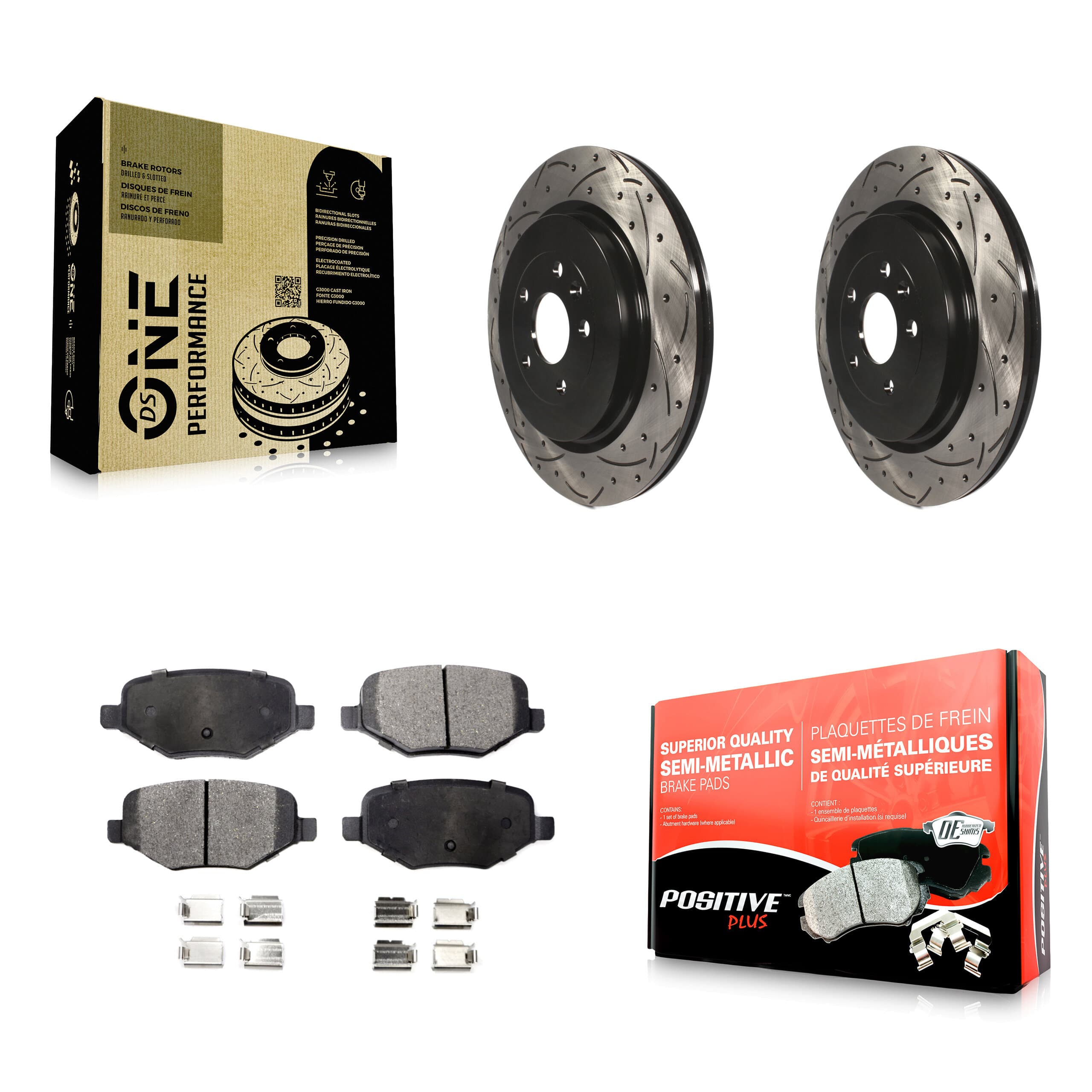Transit Auto - KDF-100448 - Rear Disc Brake Kits image 1
