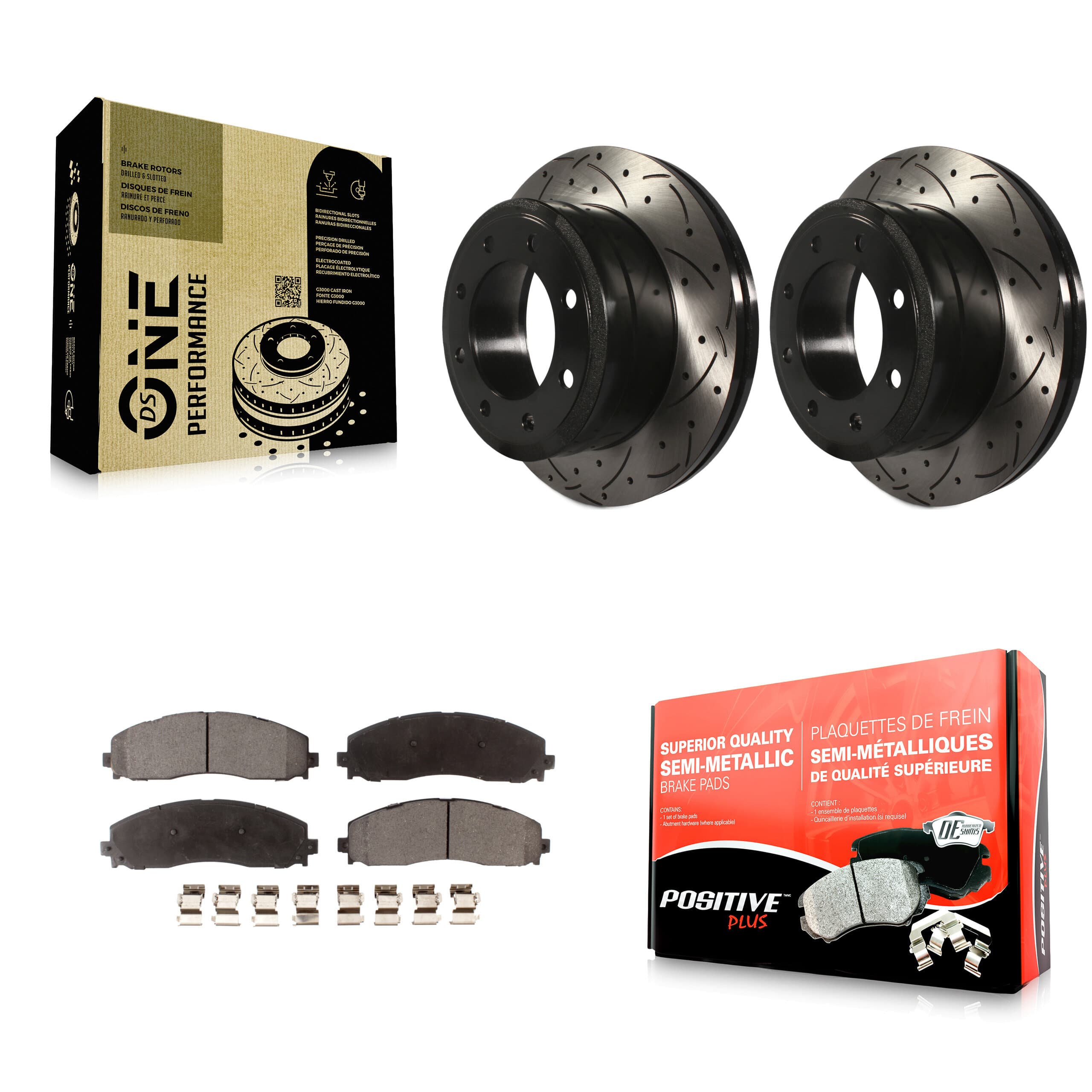 Transit Auto - KDF-100453 - Rear Disc Brake Kits image 1
