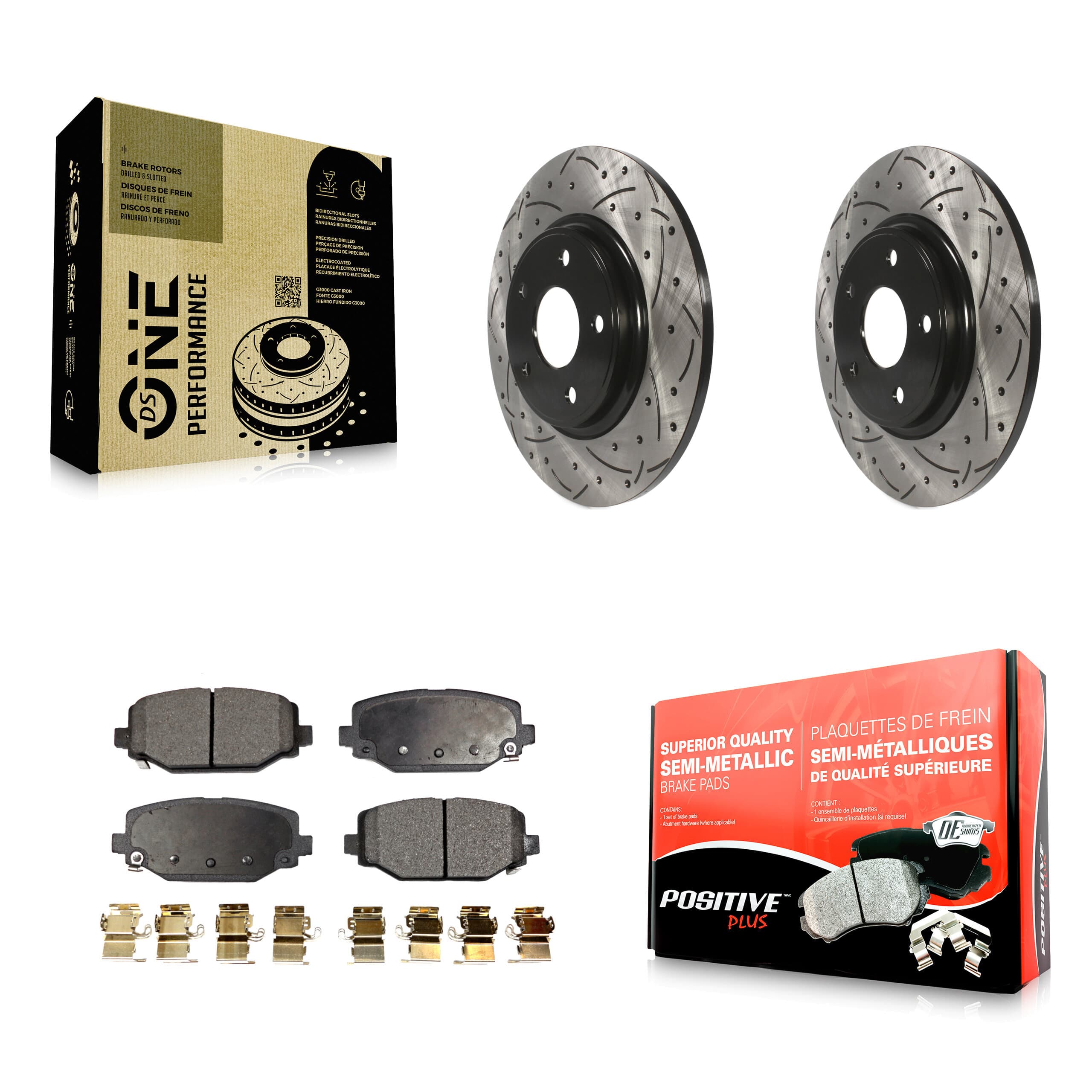 Transit Auto - KDF-100470 - Rear Disc Brake Kits image 1