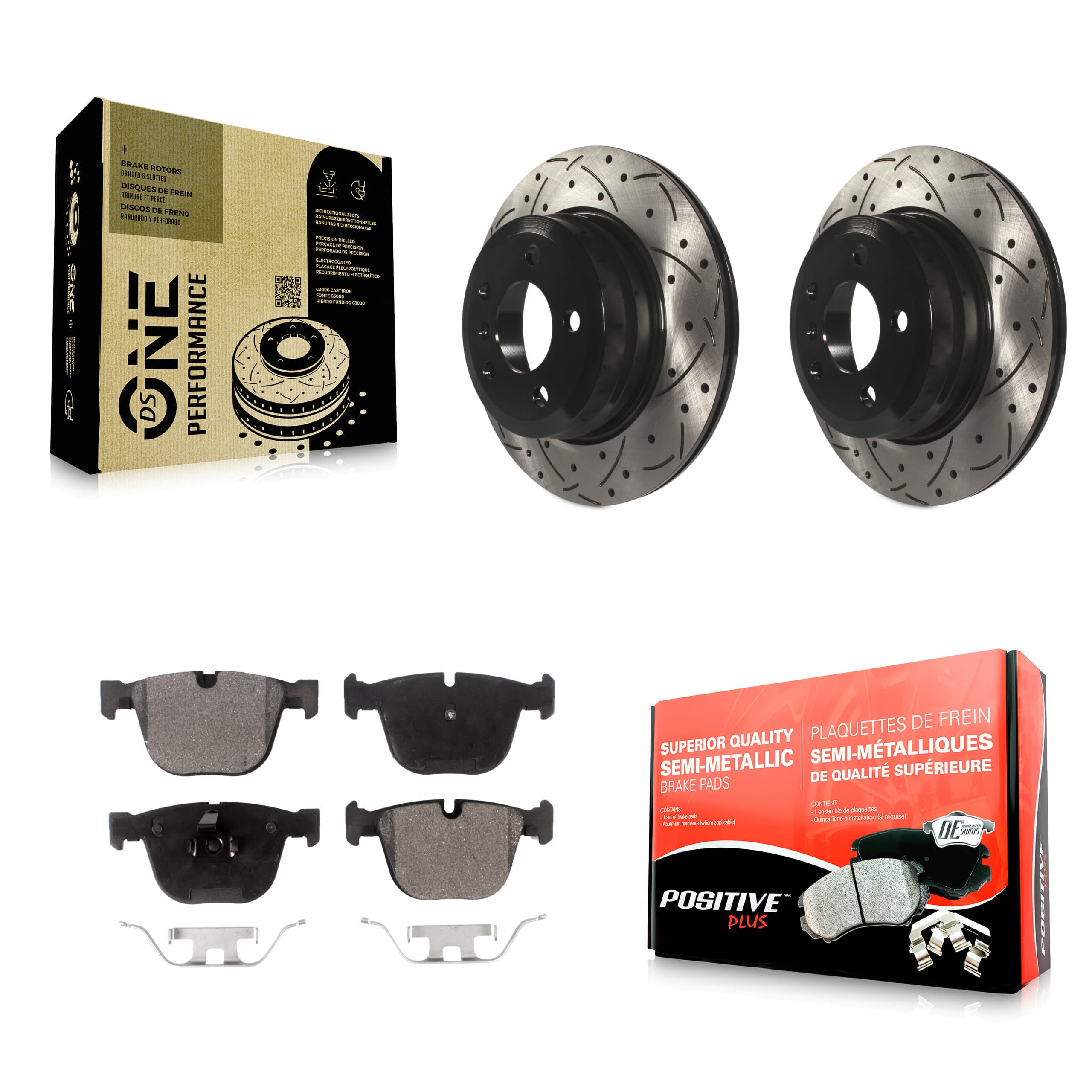 Transit Auto - KDF-100494 - Rear Disc Brake Kits image 1