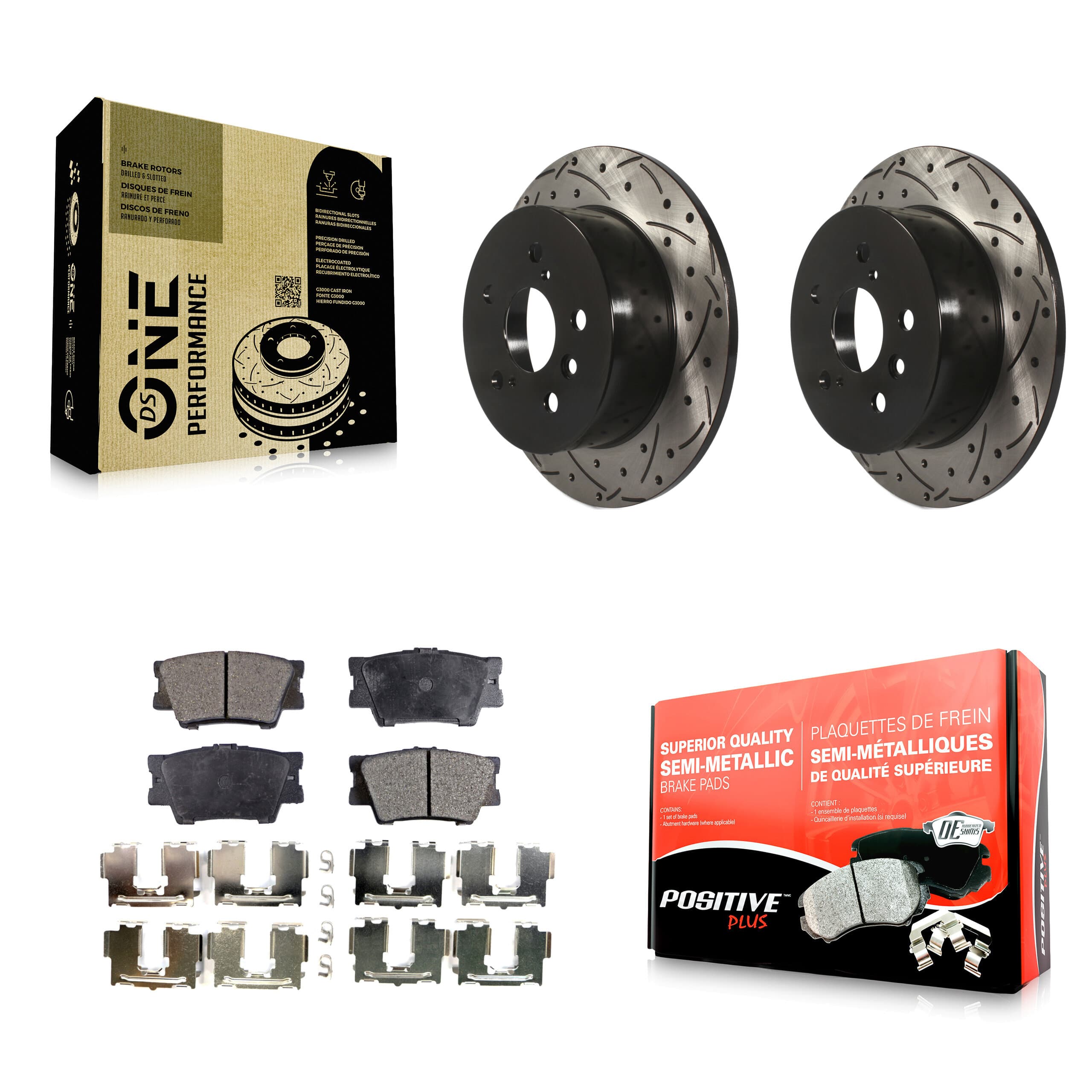 Transit Auto - KDF-100527 - Rear Disc Brake Kits image 1