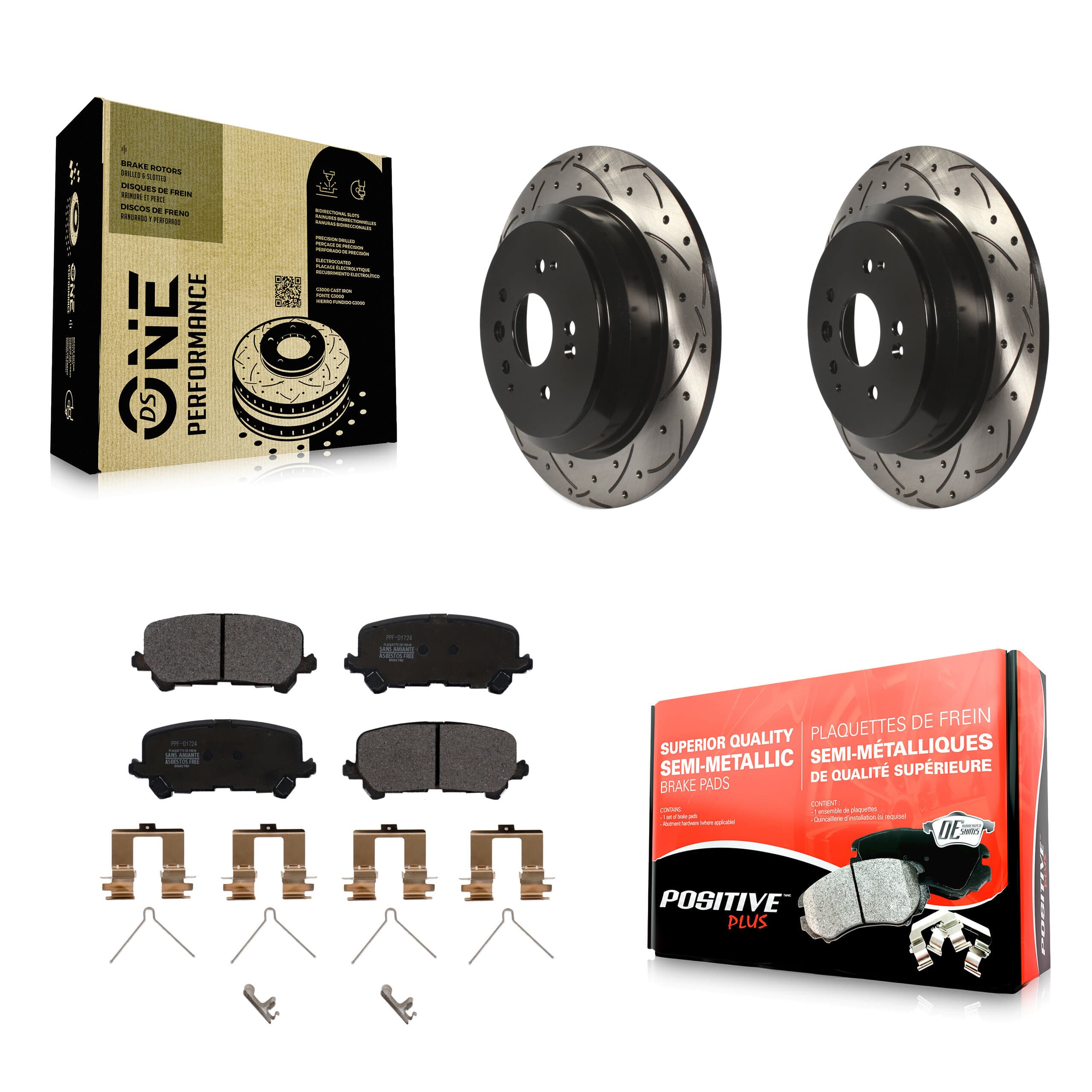 Transit Auto - KDF-100532 - Rear Disc Brake Kits image 1