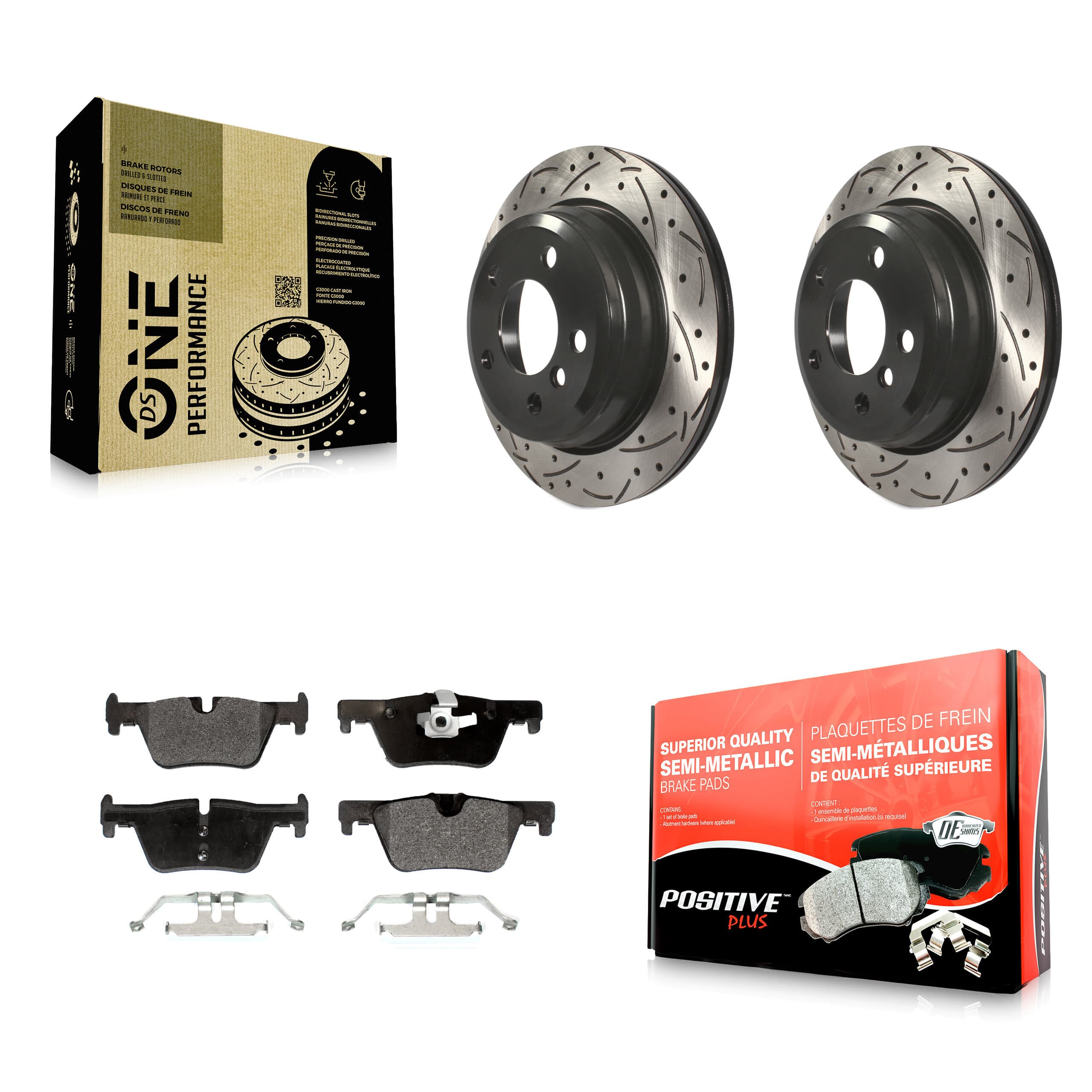 Transit Auto - KDF-100537 - Rear Disc Brake Kits image 1