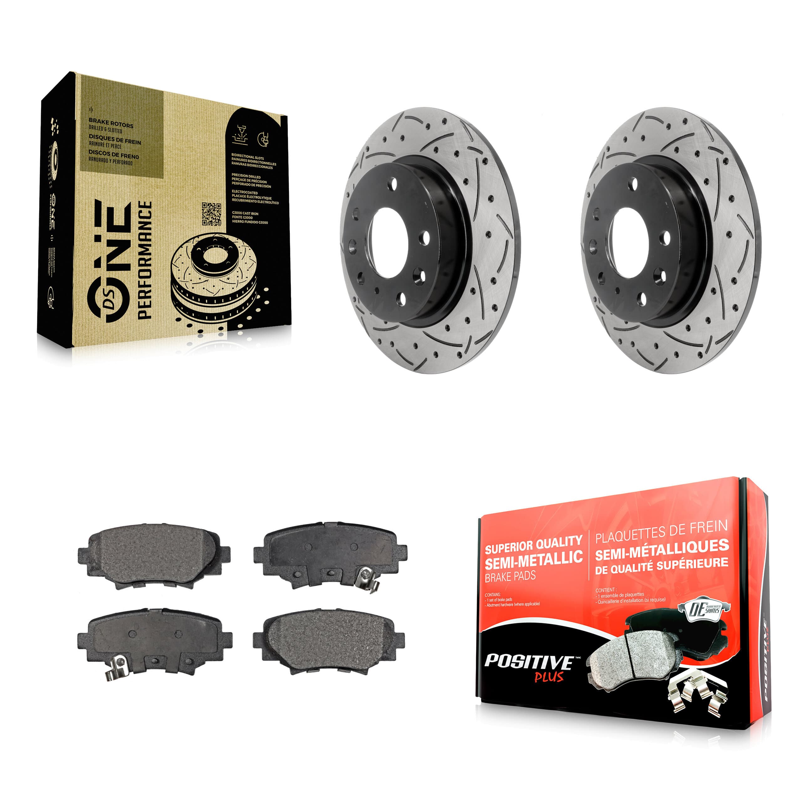 Transit Auto - KDF-100539 - Rear Disc Brake Kits image 1