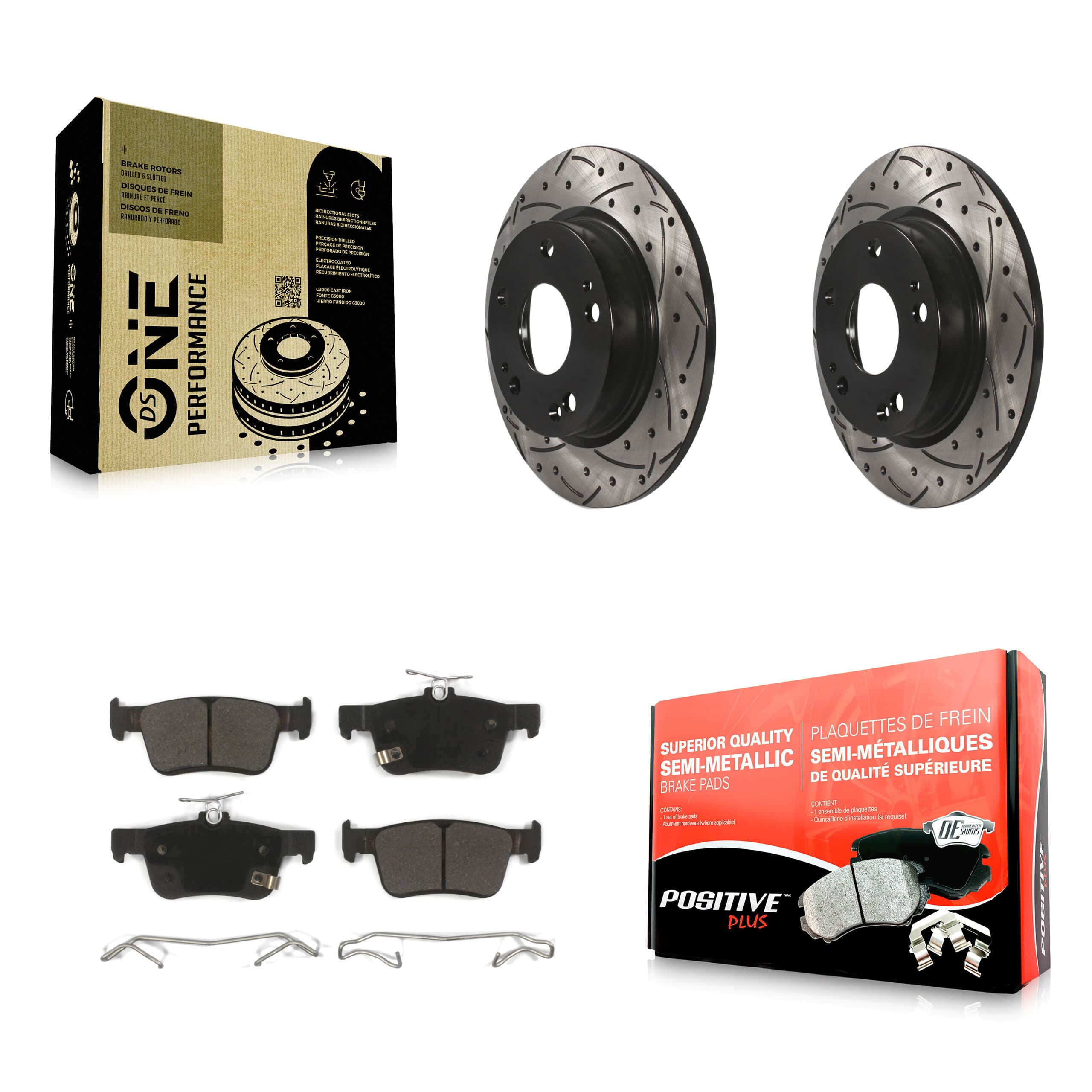 Transit Auto - KDF-100545 - Rear Disc Brake Kits image 1