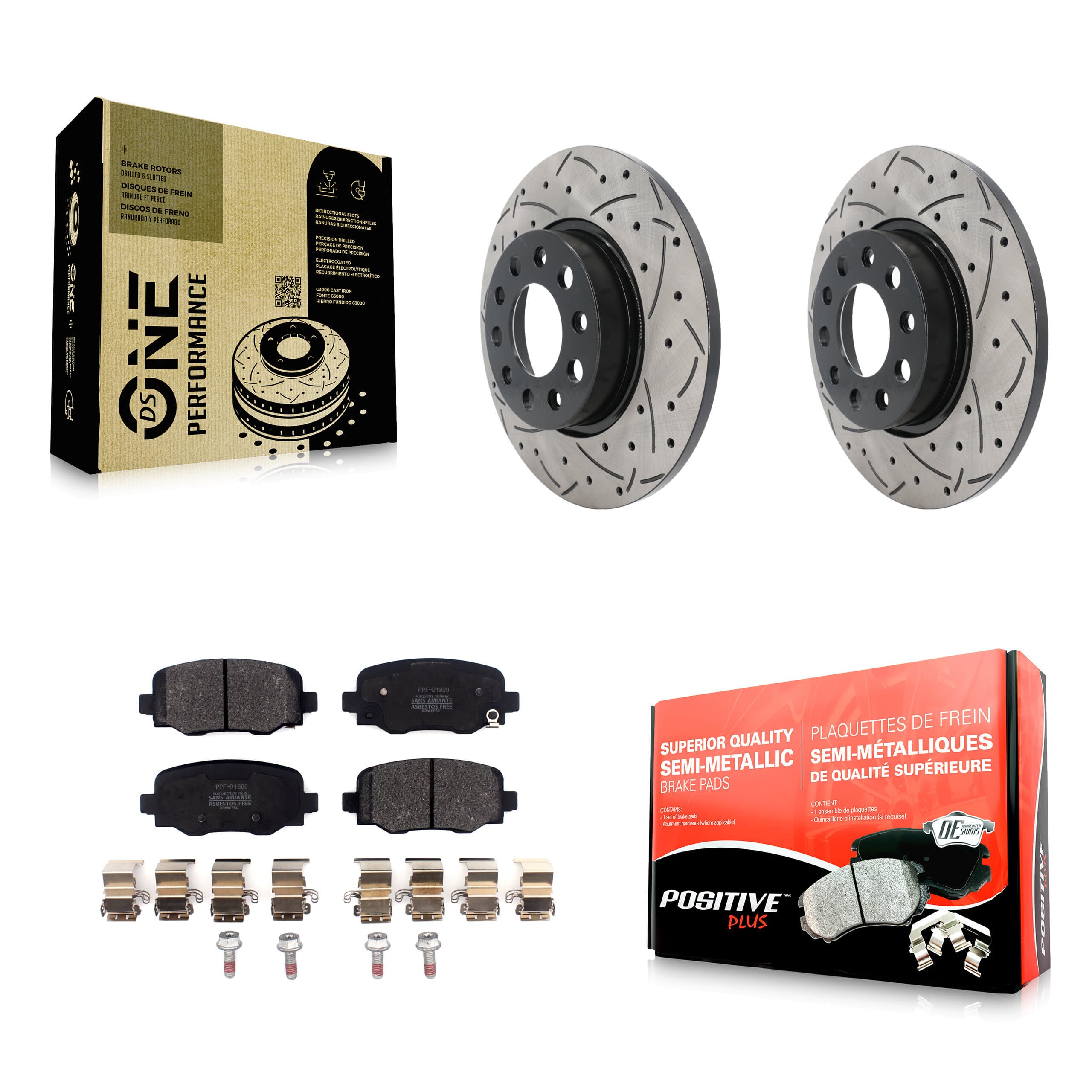 Transit Auto - KDF-100563 - Rear Disc Brake Kits image 1