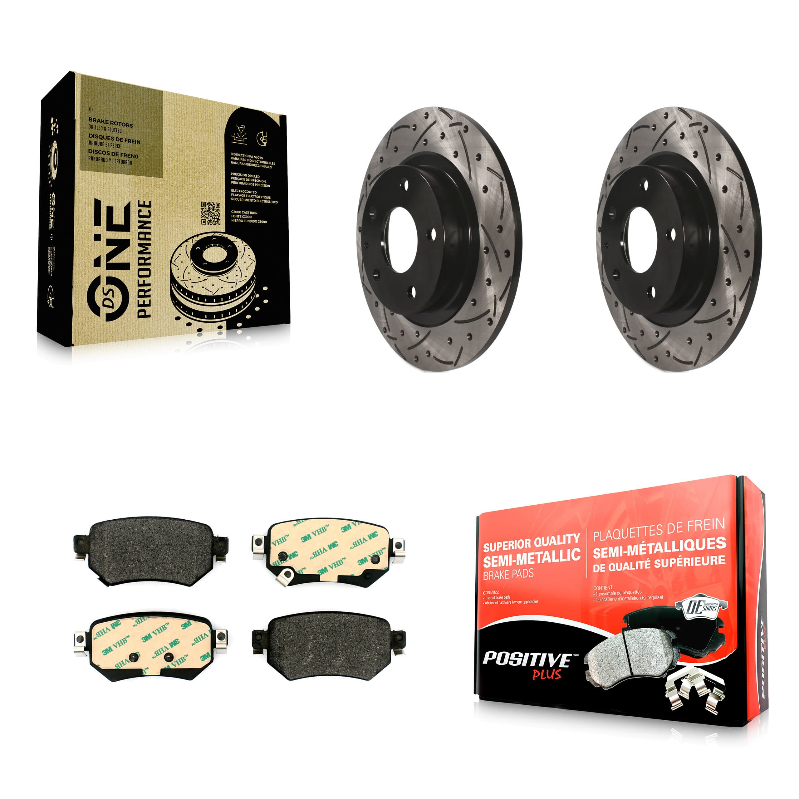 Transit Auto - KDF-100601 - Rear Disc Brake Kits image 1