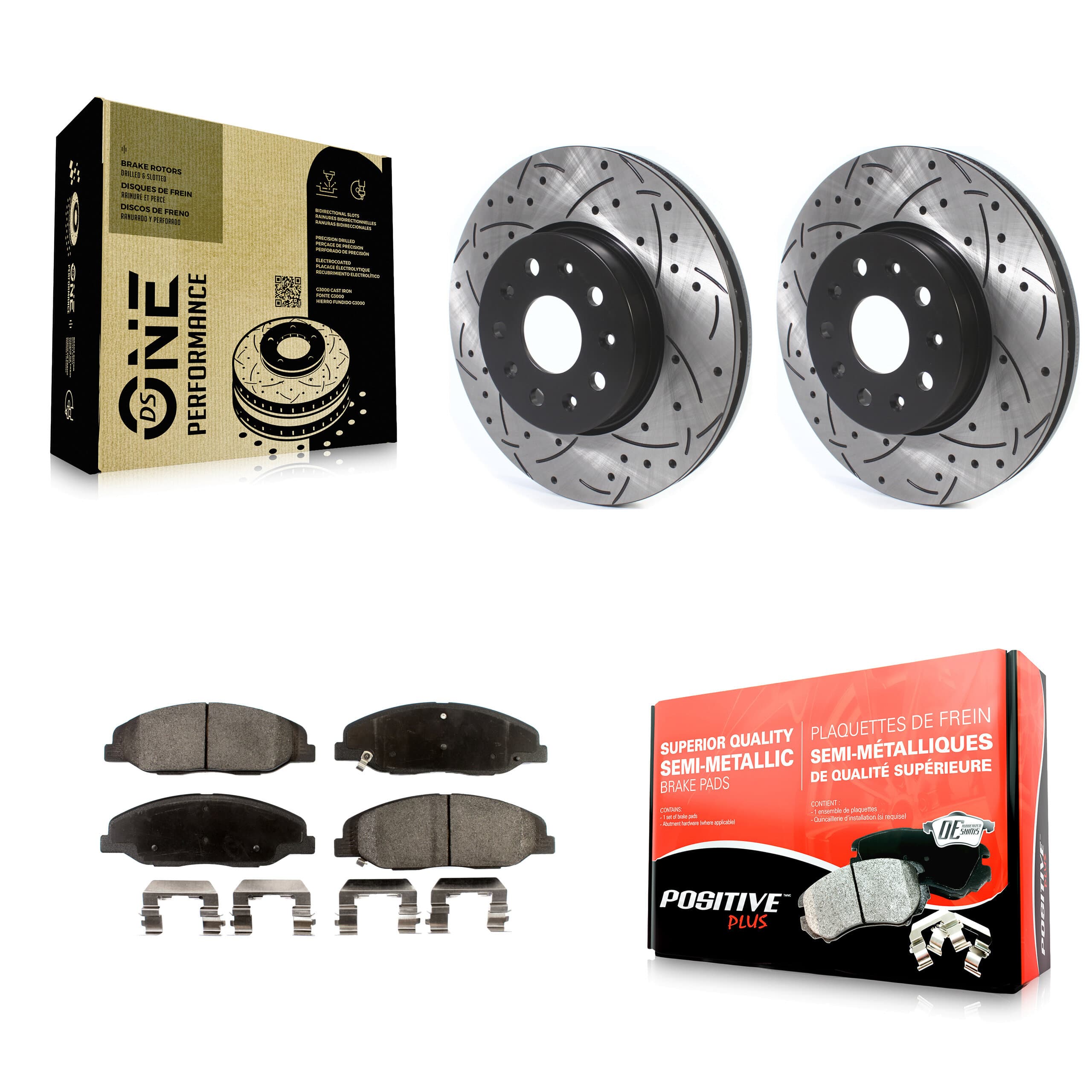 Transit Auto - KDF-100613 - Front Disc Brake Kits image 1
