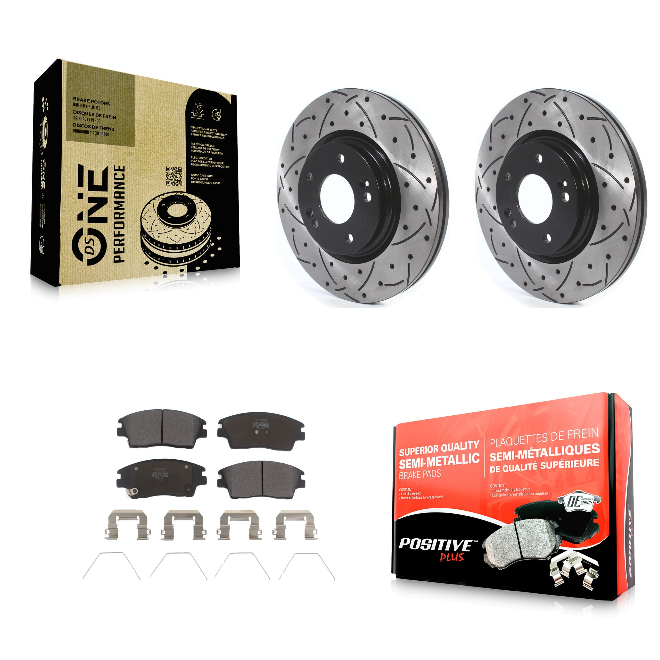 Transit Auto - KDF-100630 - Front Disc Brake Kits image 1