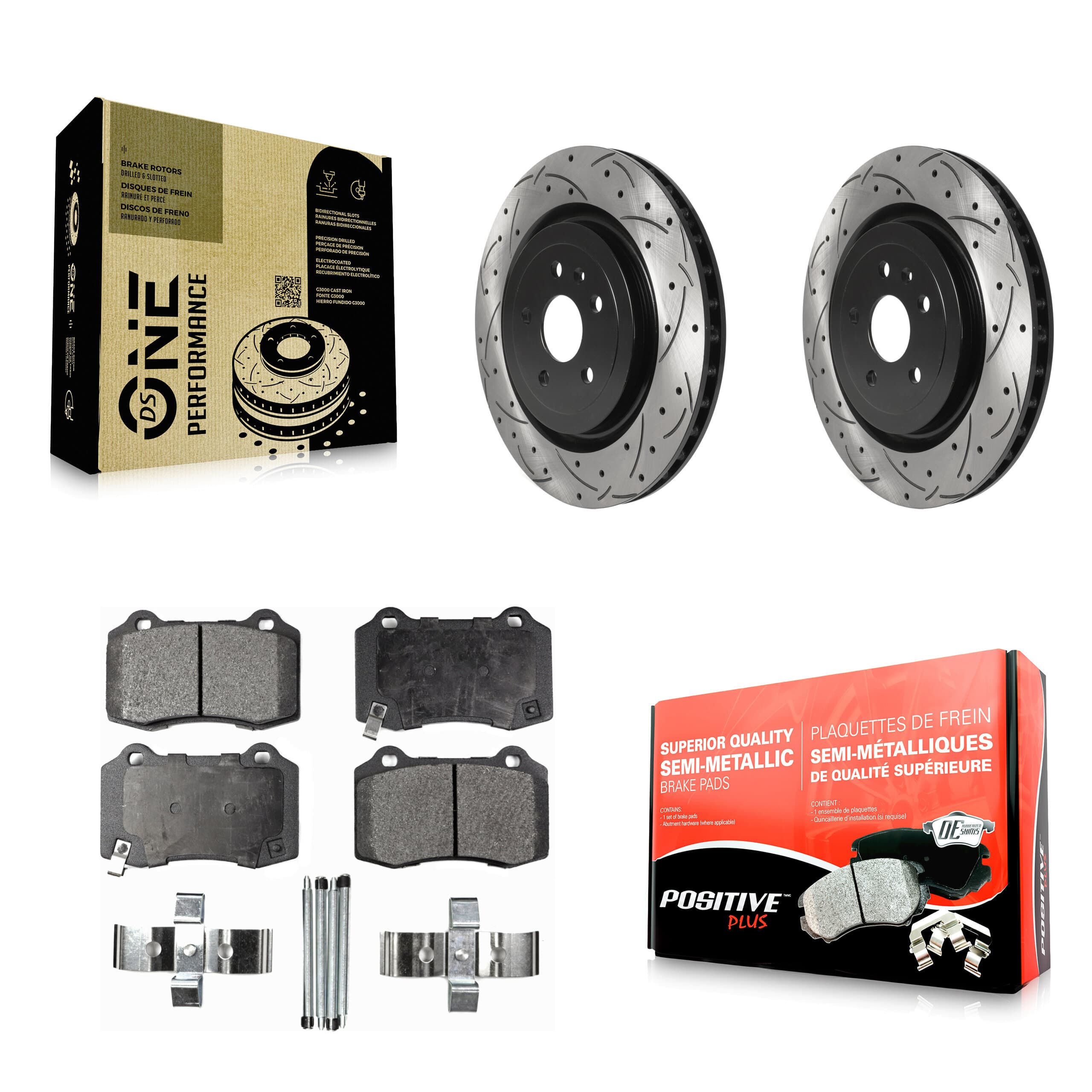 Transit Auto - KDF-100690 - Rear Disc Brake Kits image 1
