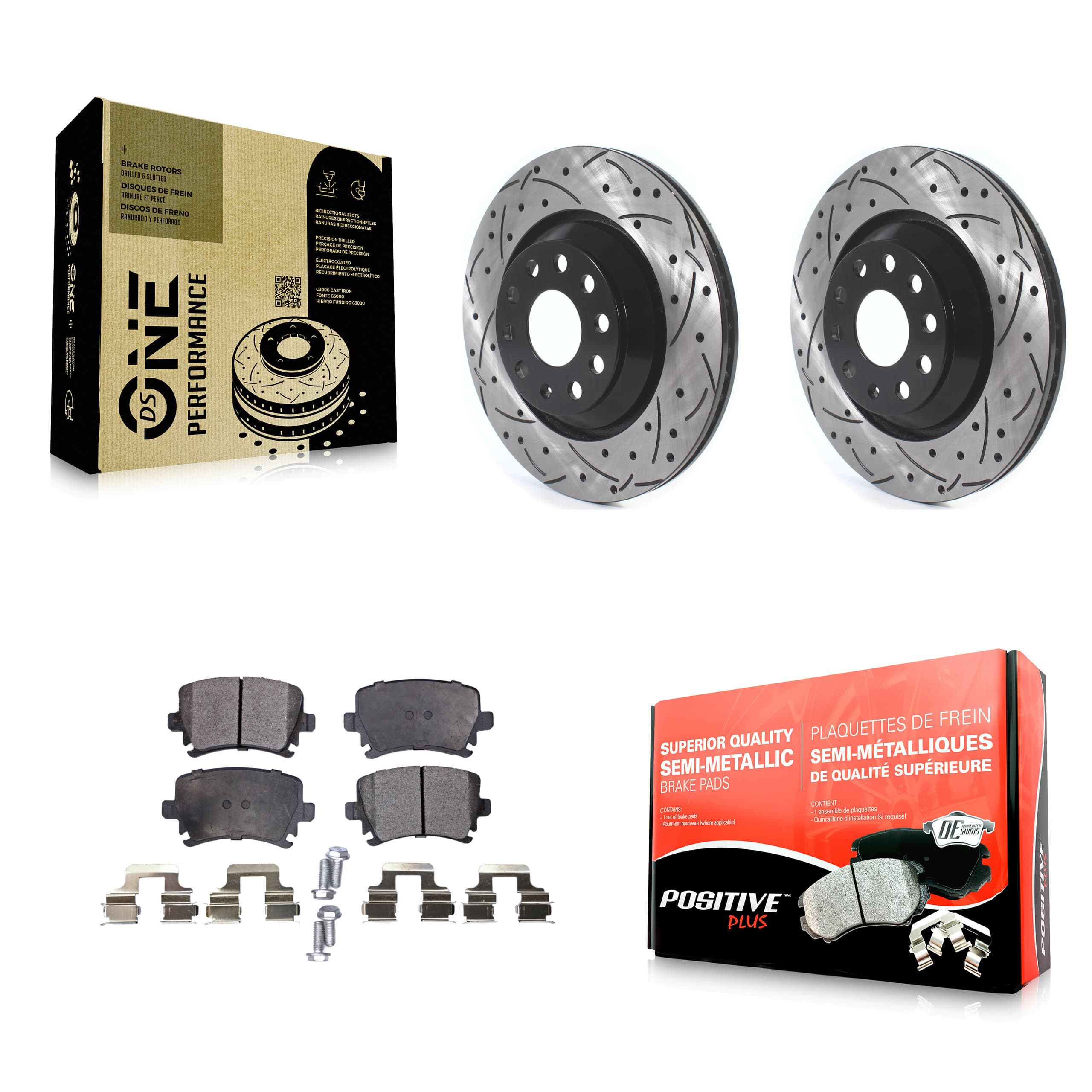 Transit Auto - KDF-100697 - Rear Disc Brake Kits image 1