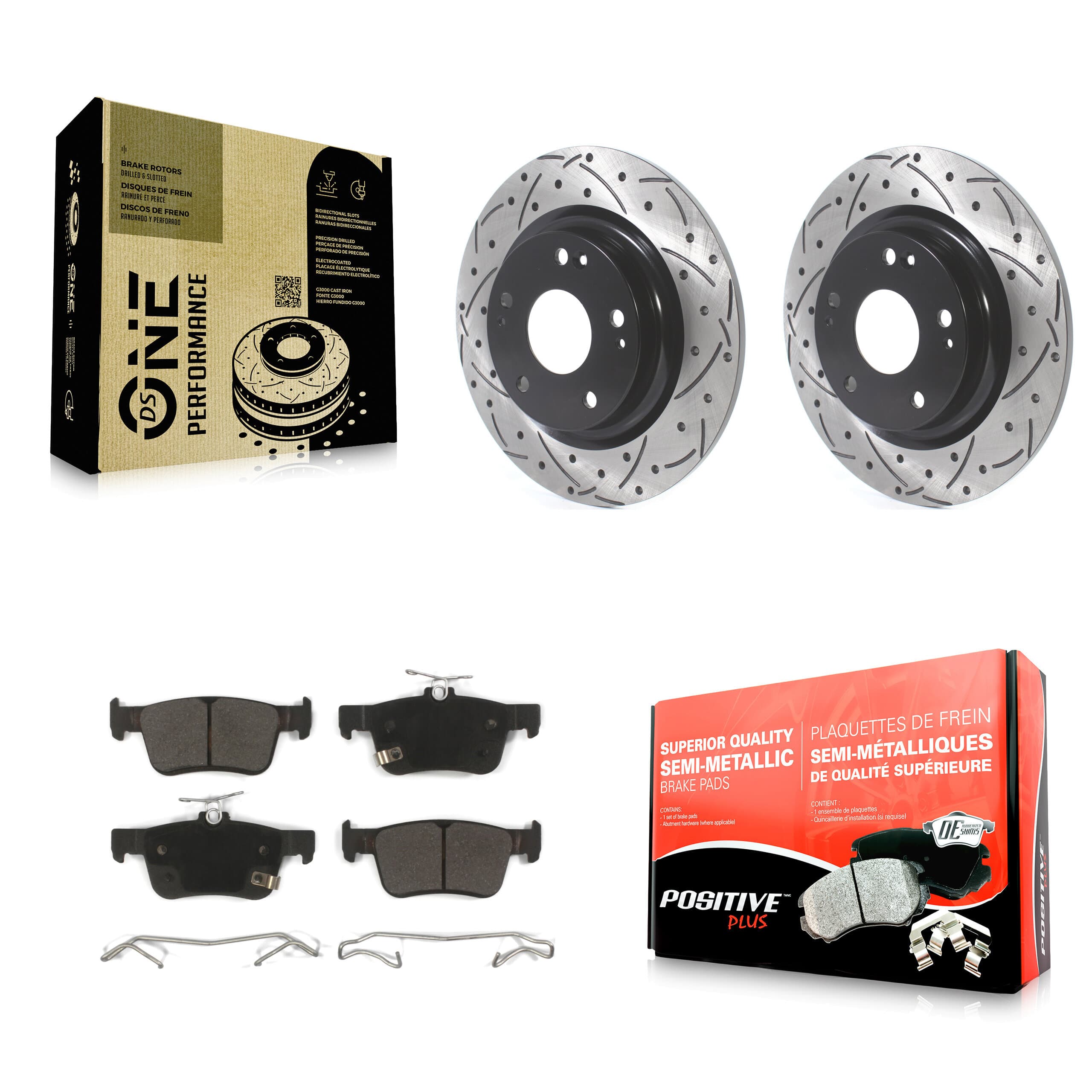 Transit Auto - KDF-100712 - Rear Disc Brake Kits image 1