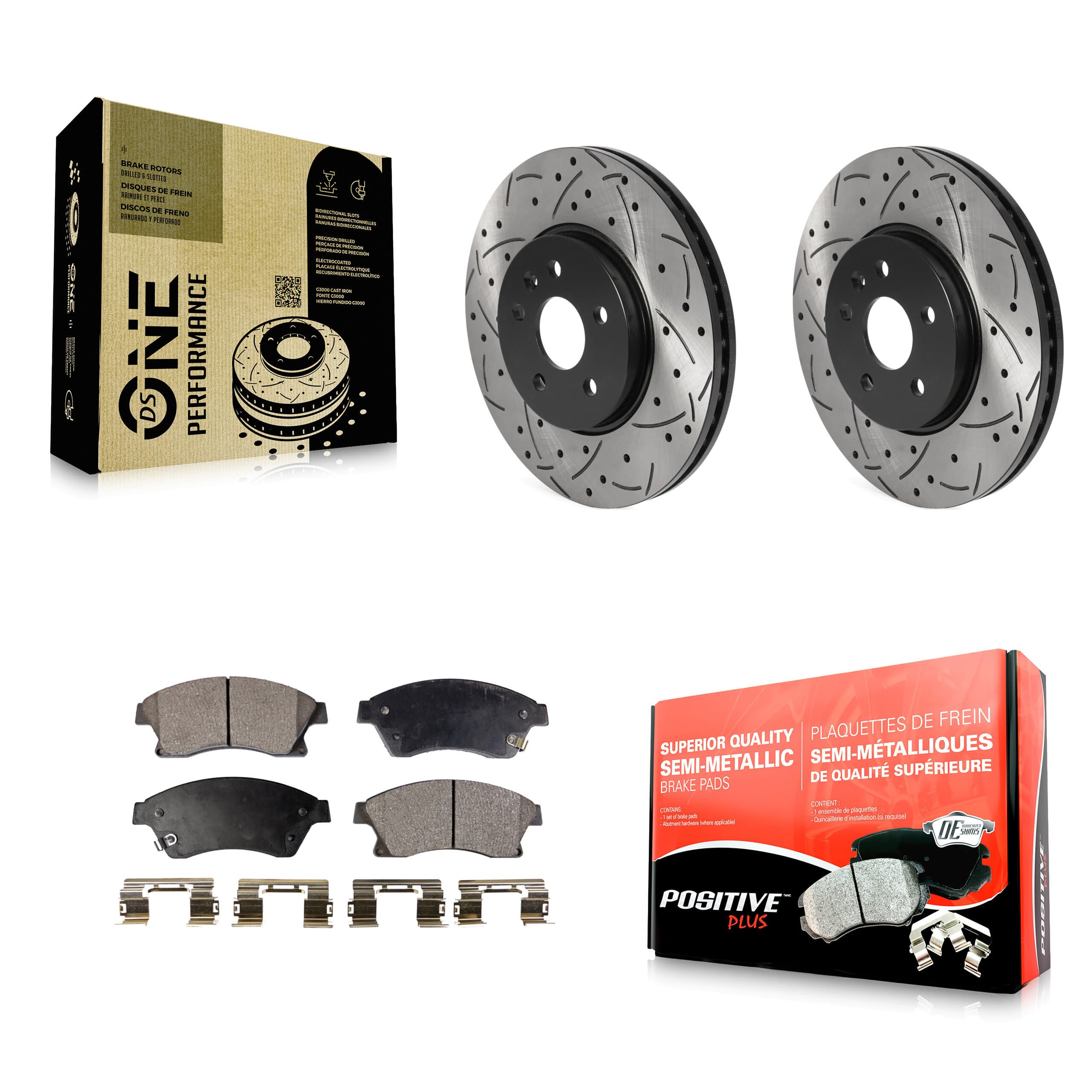 Transit Auto - KDF-100735 - Front Disc Brake Kits image 1