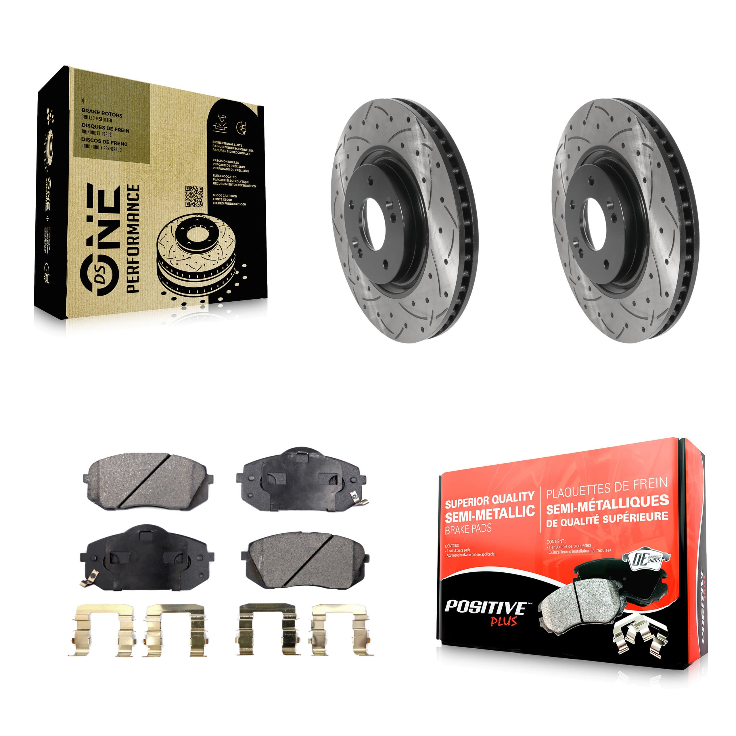 Transit Auto - KDF-100768 - Front Disc Brake Kits image 1