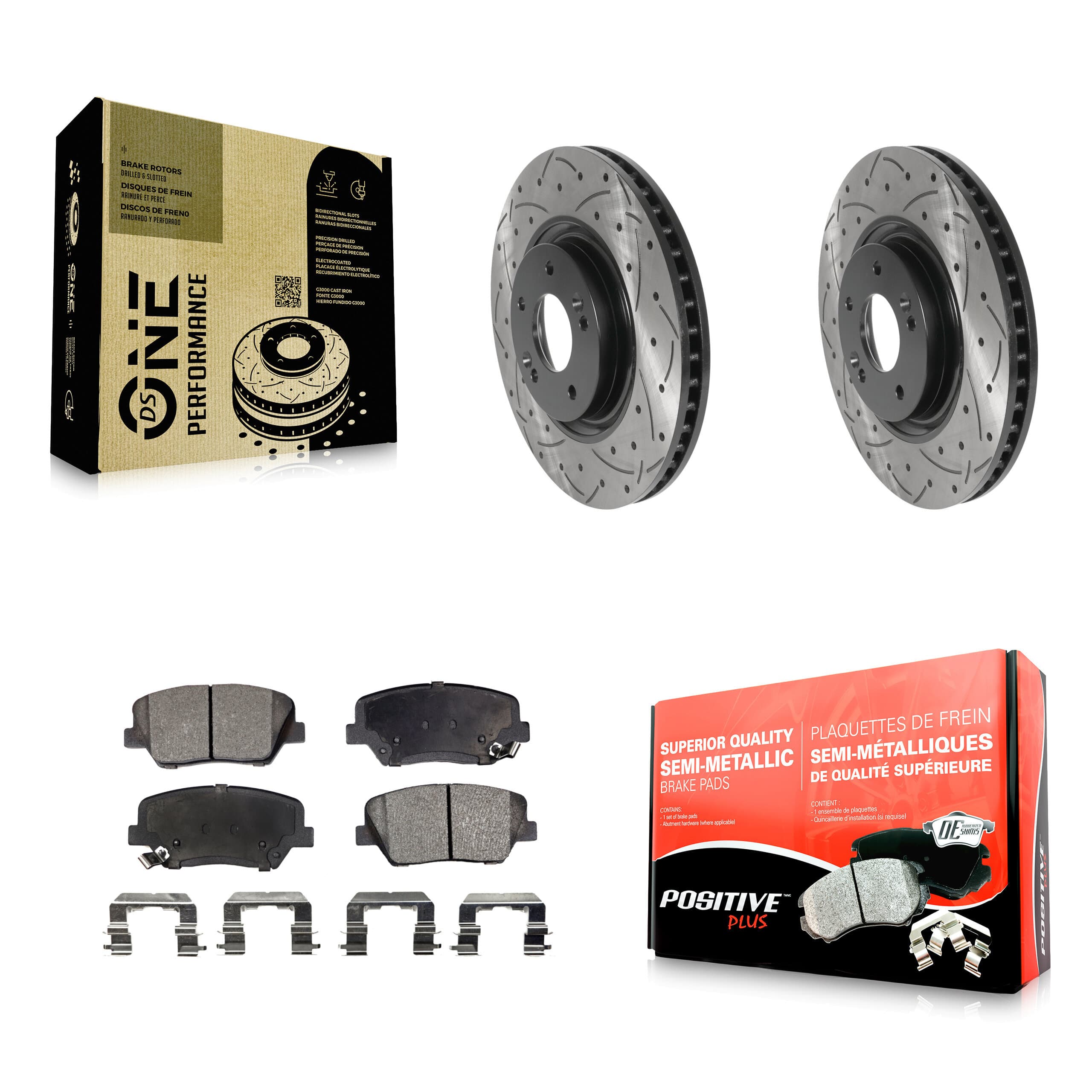Transit Auto - KDF-100770 - Front Disc Brake Kits image 1