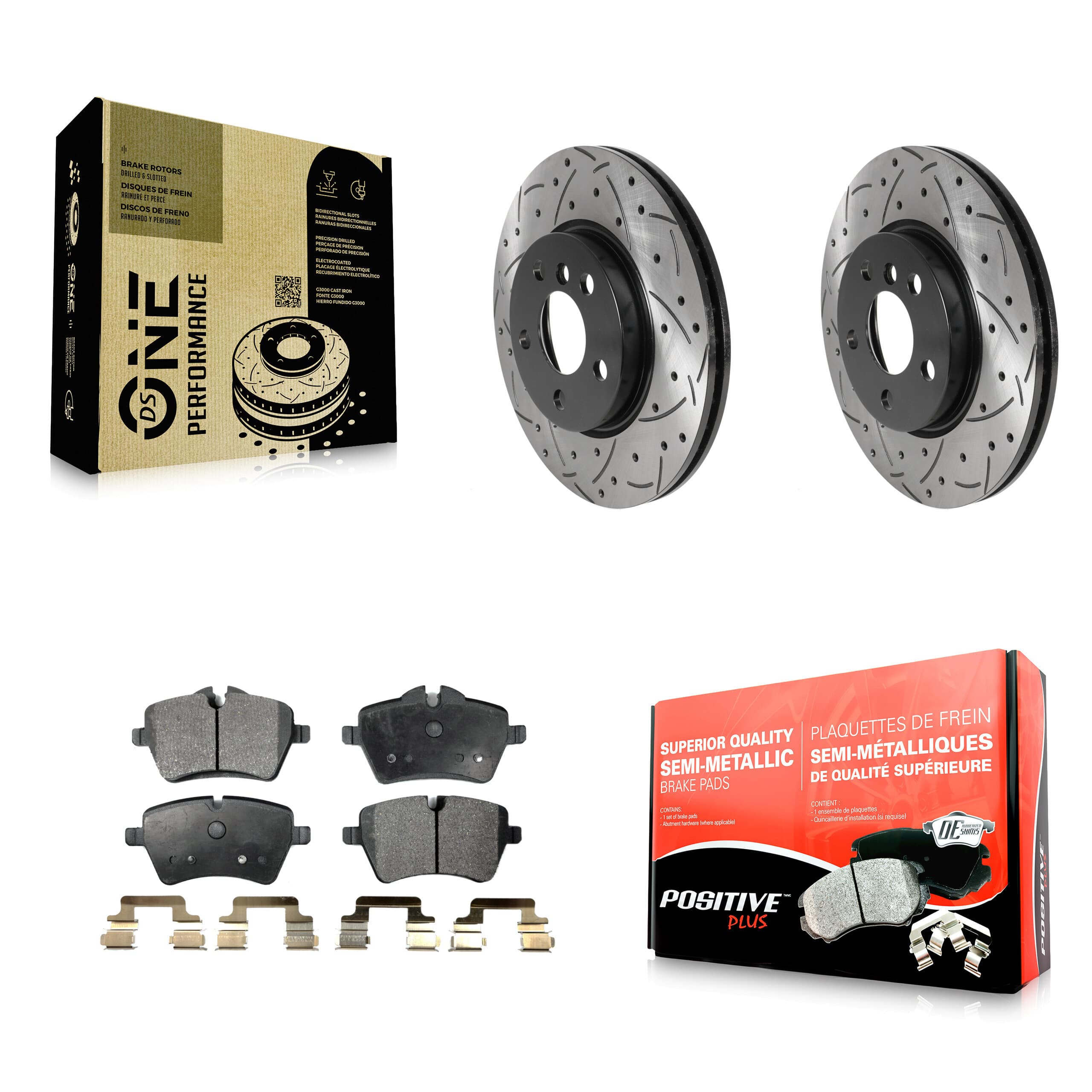 Transit Auto - KDF-100779 - Front Disc Brake Kits image 1