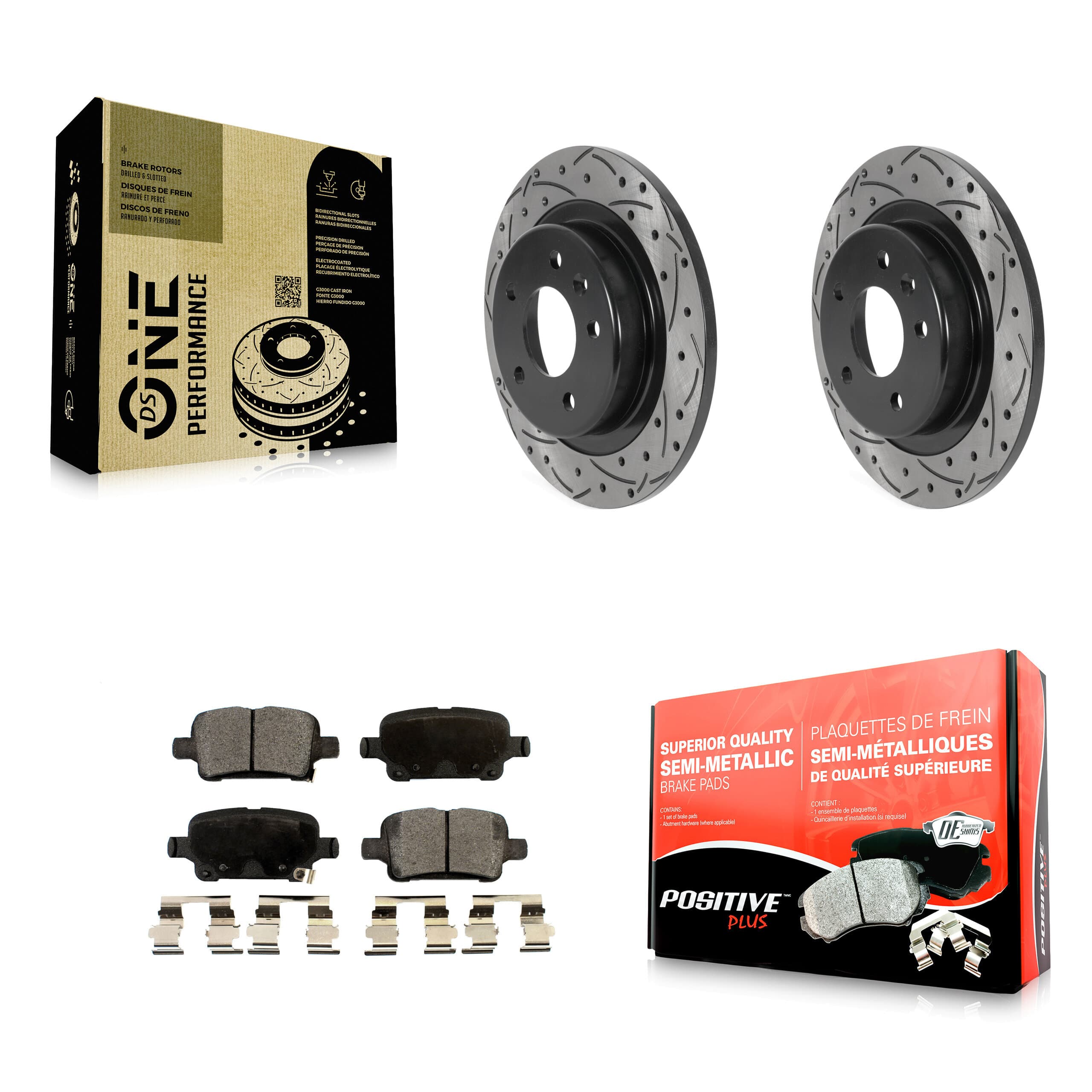 Transit Auto - KDF-100874 - Rear Disc Brake Kits image 1