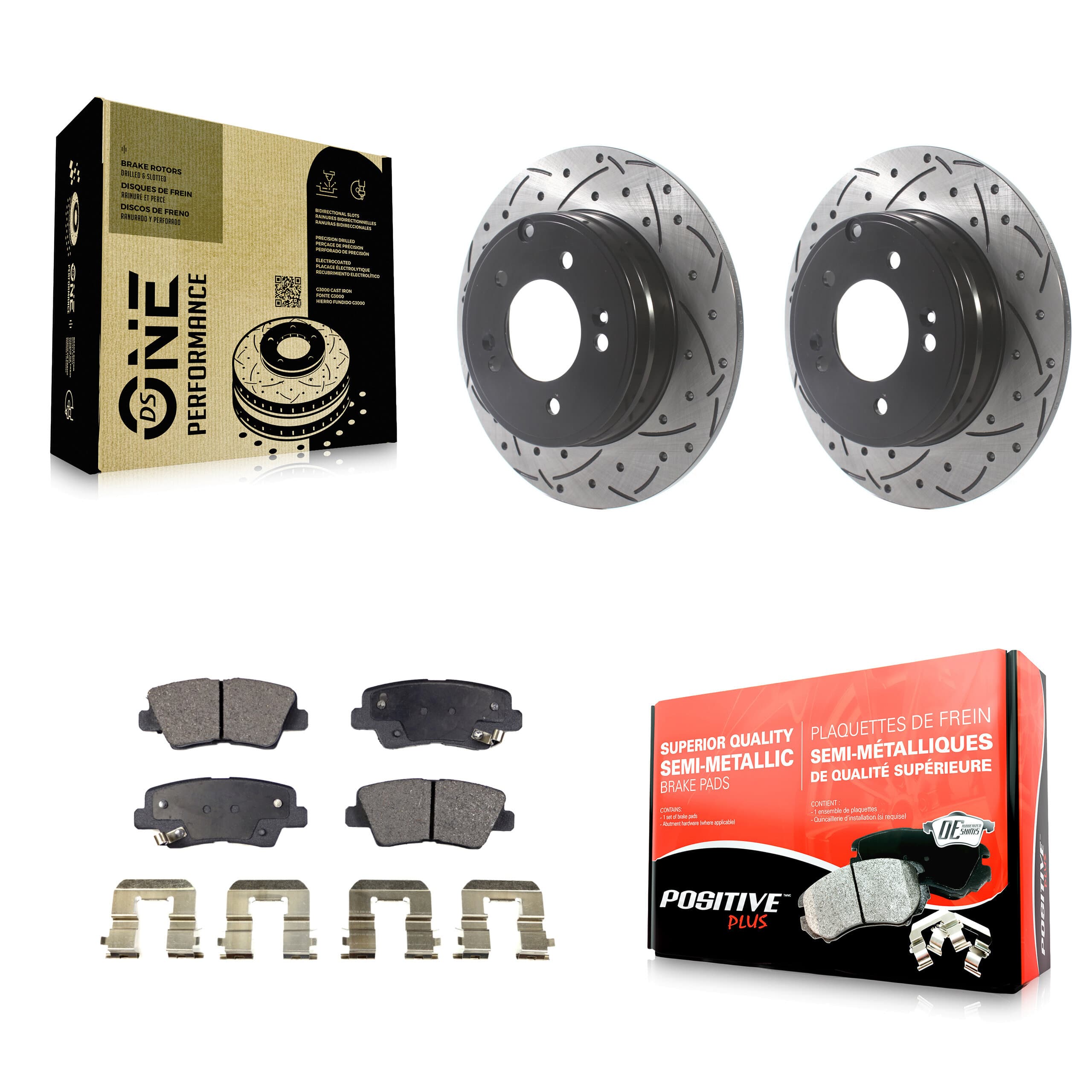 Transit Auto - KDF-100895 - Rear Disc Brake Kits image 1