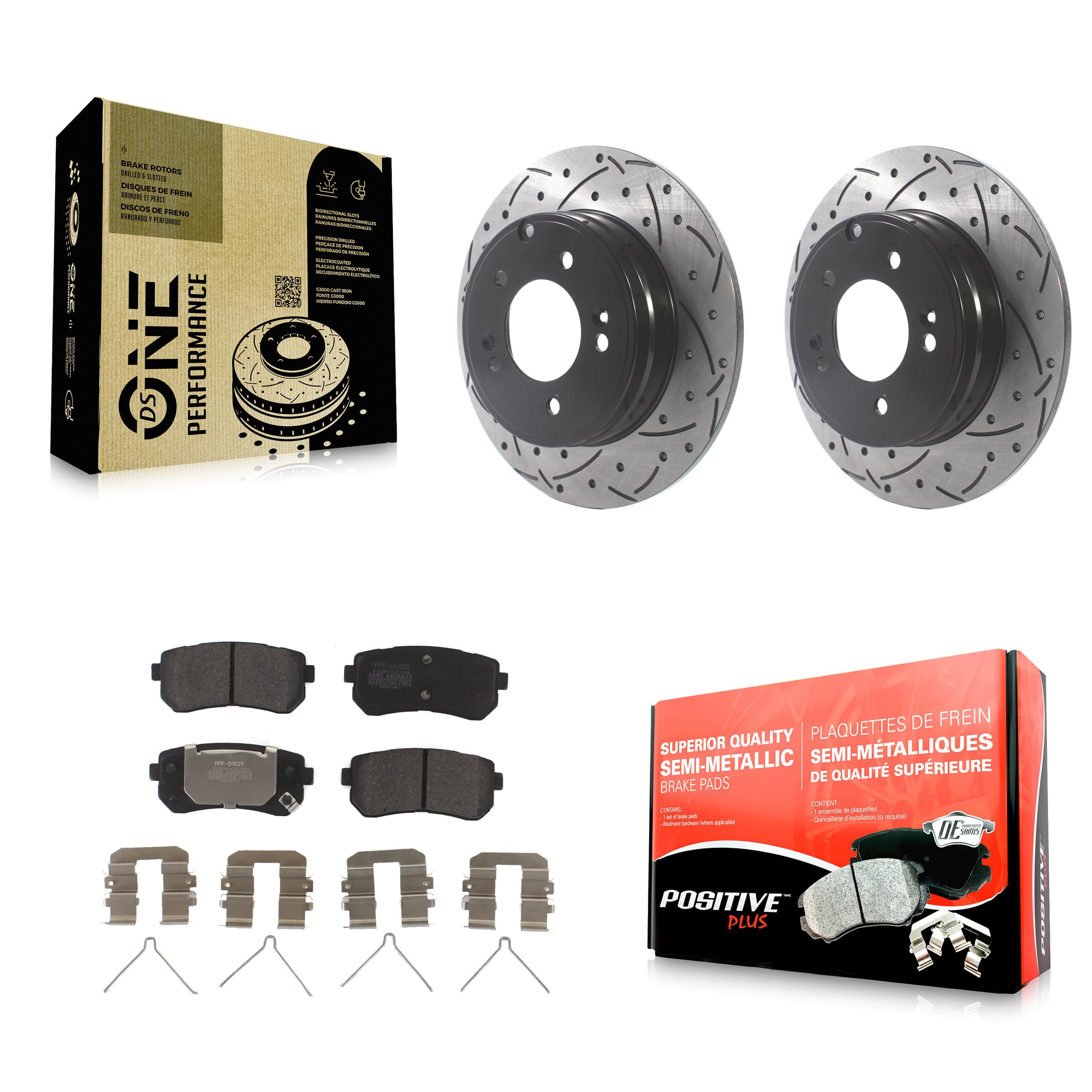 Transit Auto - KDF-100896 - Rear Disc Brake Kits image 1