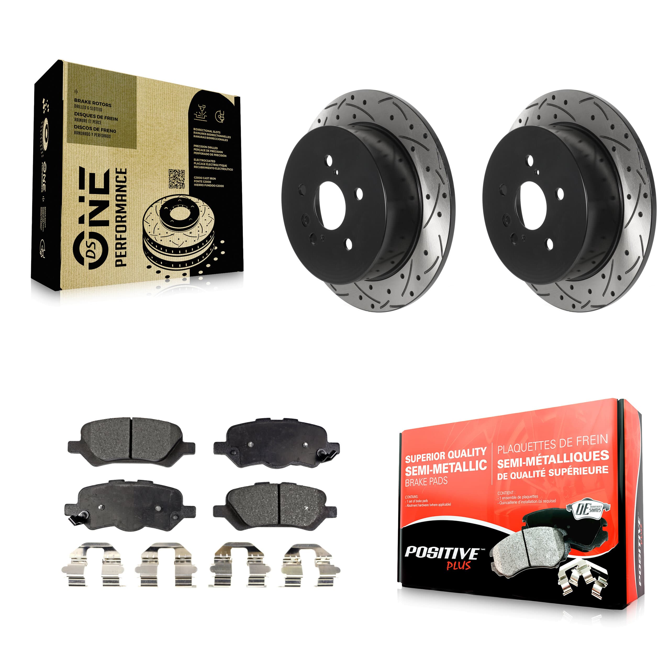 Transit Auto - KDF-100904 - Rear Disc Brake Kits image 1