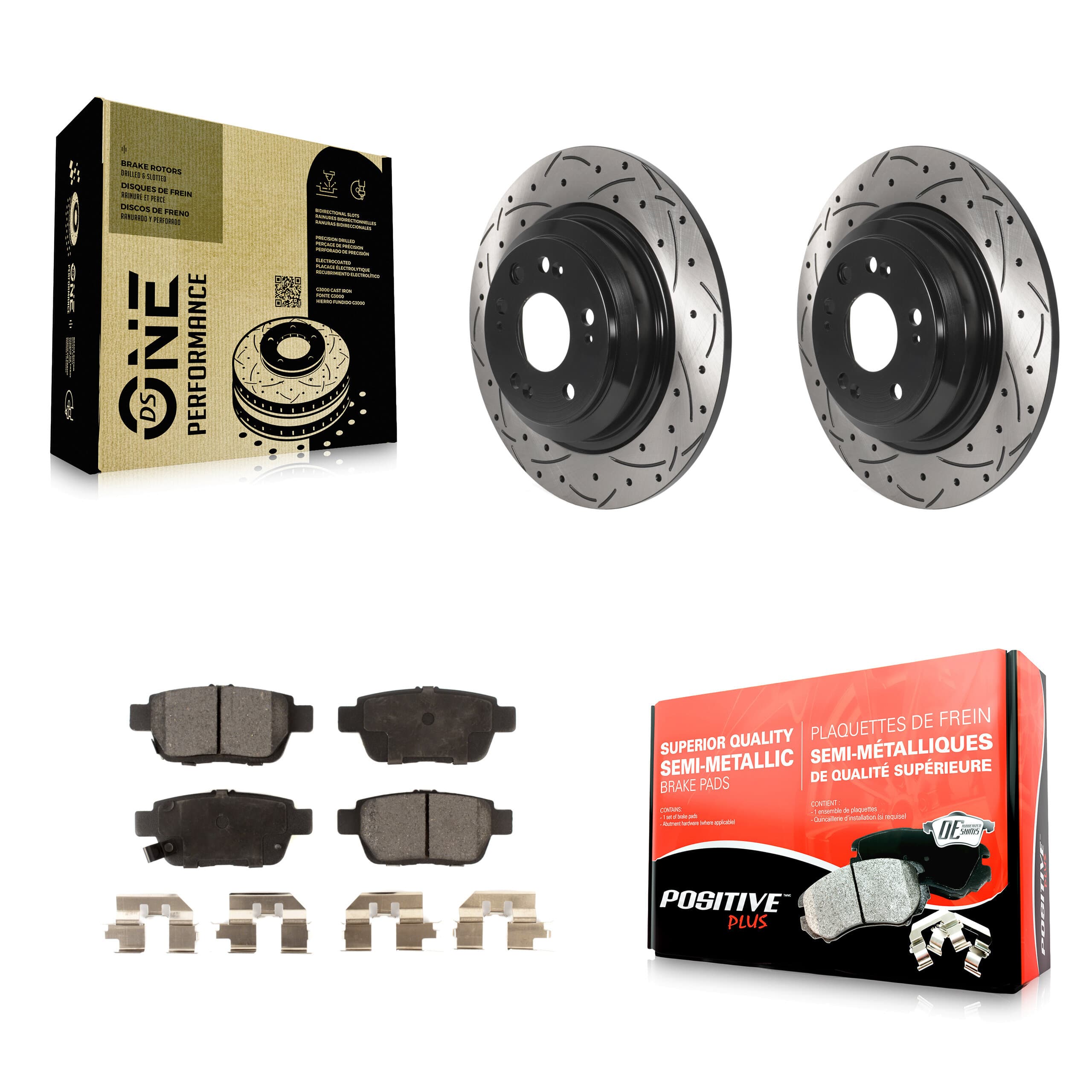 Transit Auto - KDF-100905 - Rear Disc Brake Kits image 1