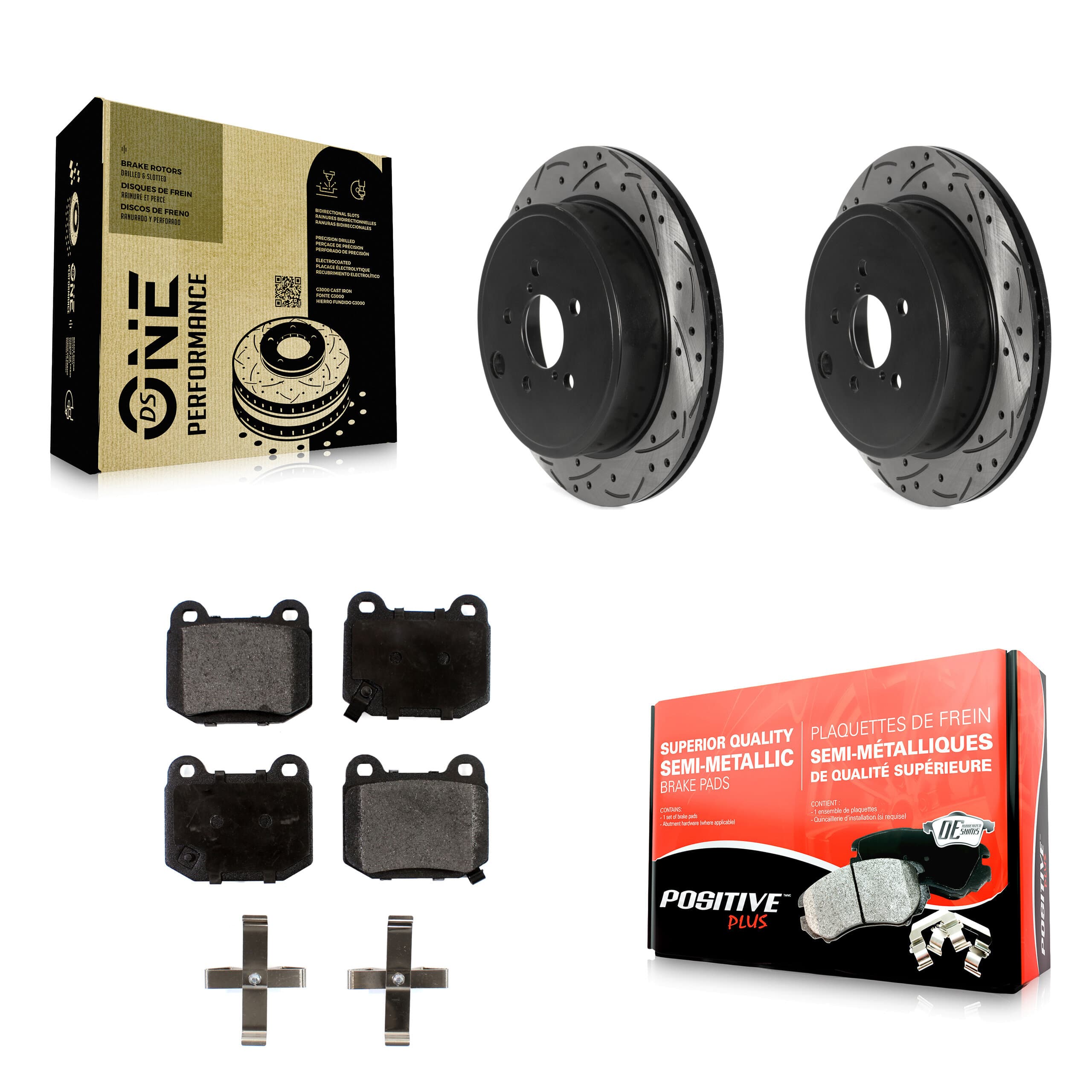 Transit Auto - KDF-100906 - Rear Disc Brake Kits image 1