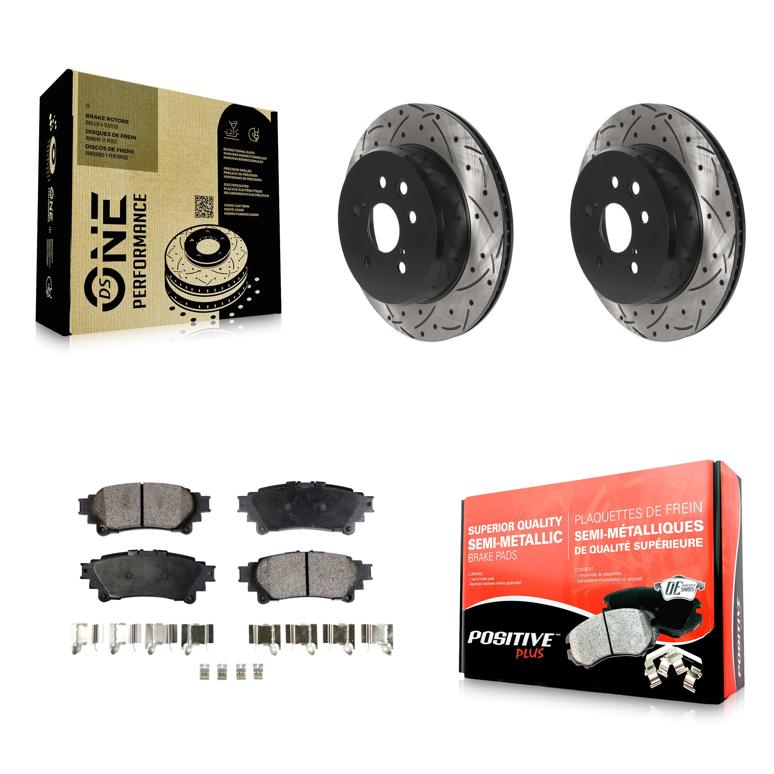 Transit Auto - KDF-100912 - Rear Disc Brake Kits image 1