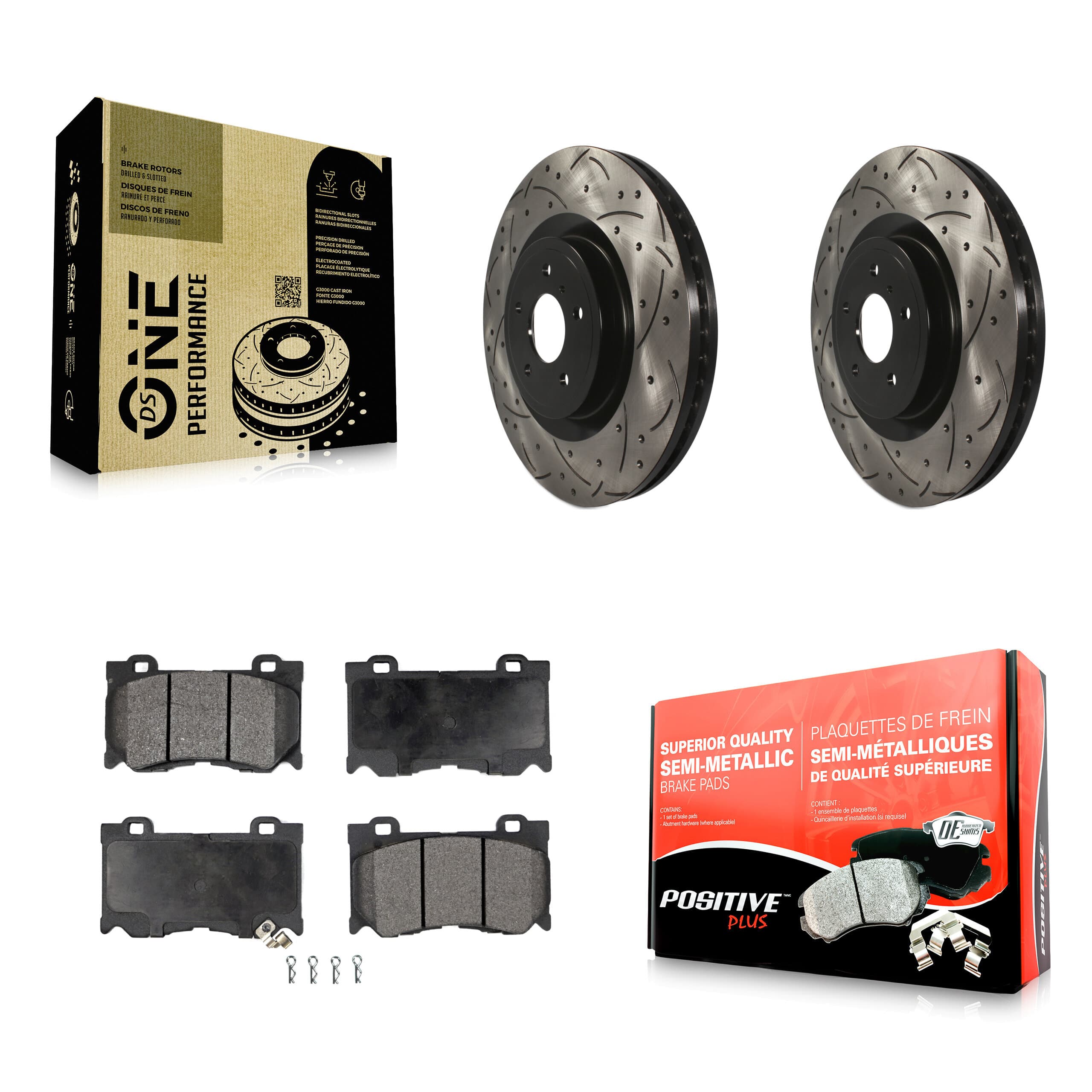 Transit Auto - KDF-100944 - Front Disc Brake Kits image 1