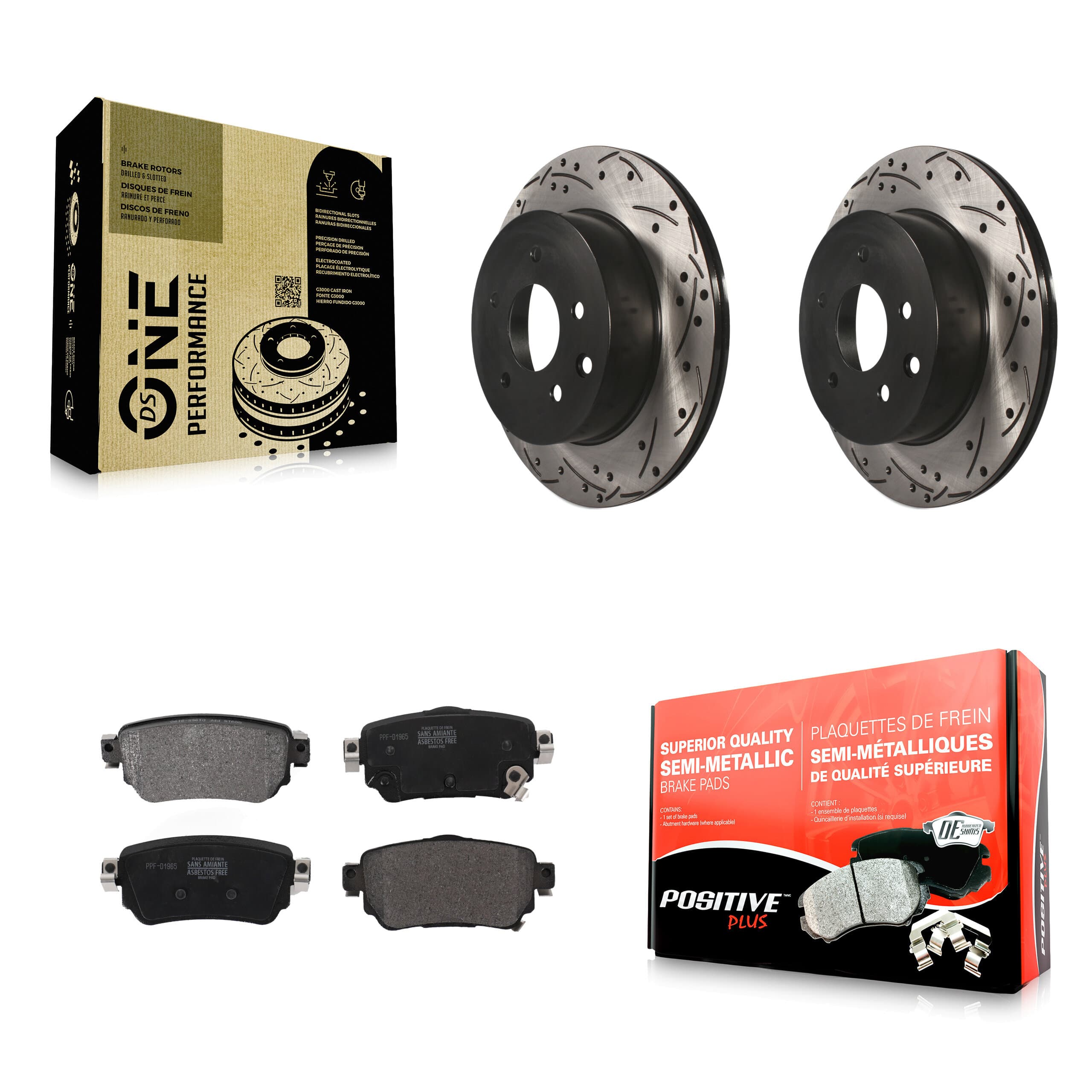 Transit Auto - KDF-101050 - Rear Disc Brake Kits image 1