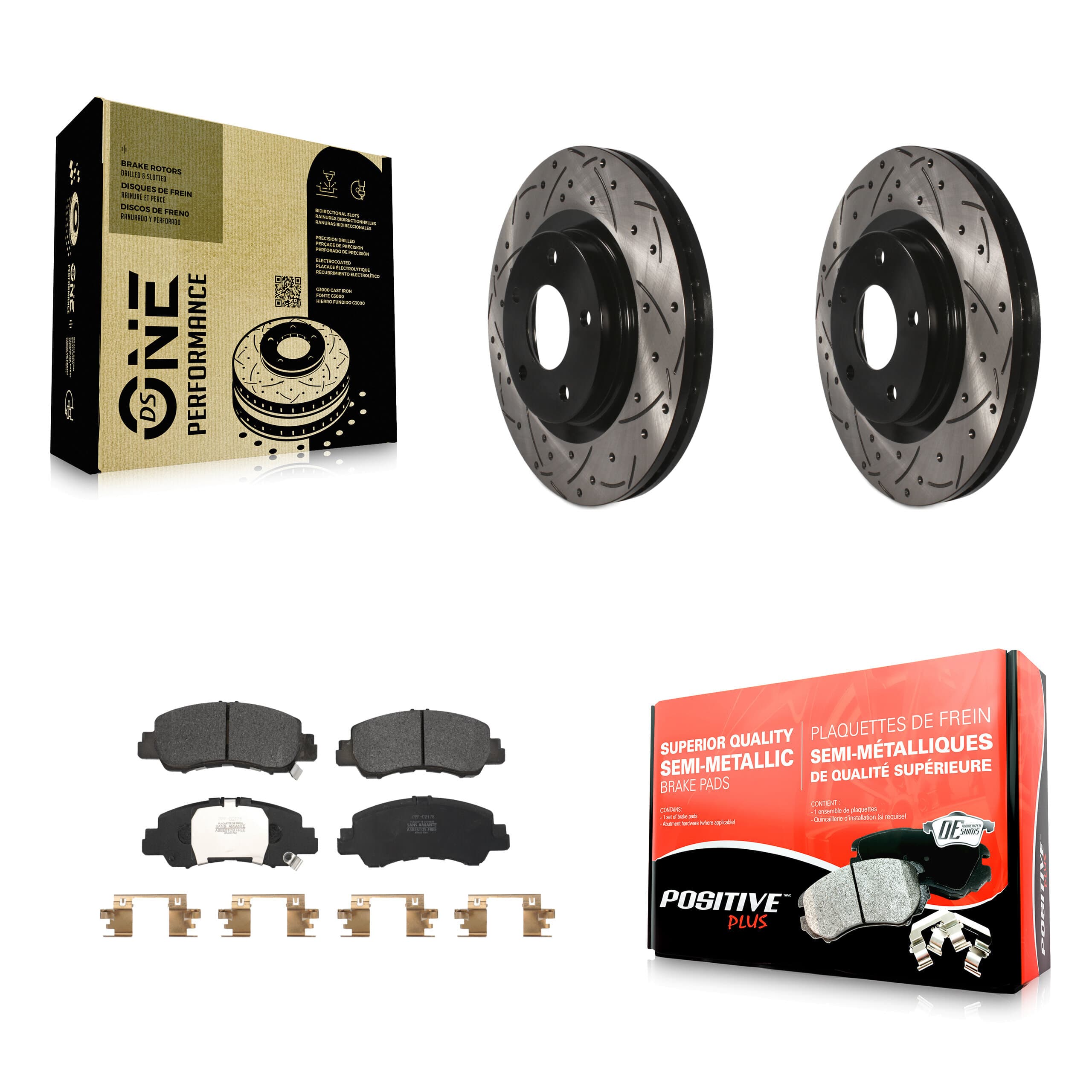 Transit Auto - KDF-101061 - Front Disc Brake Kits image 1