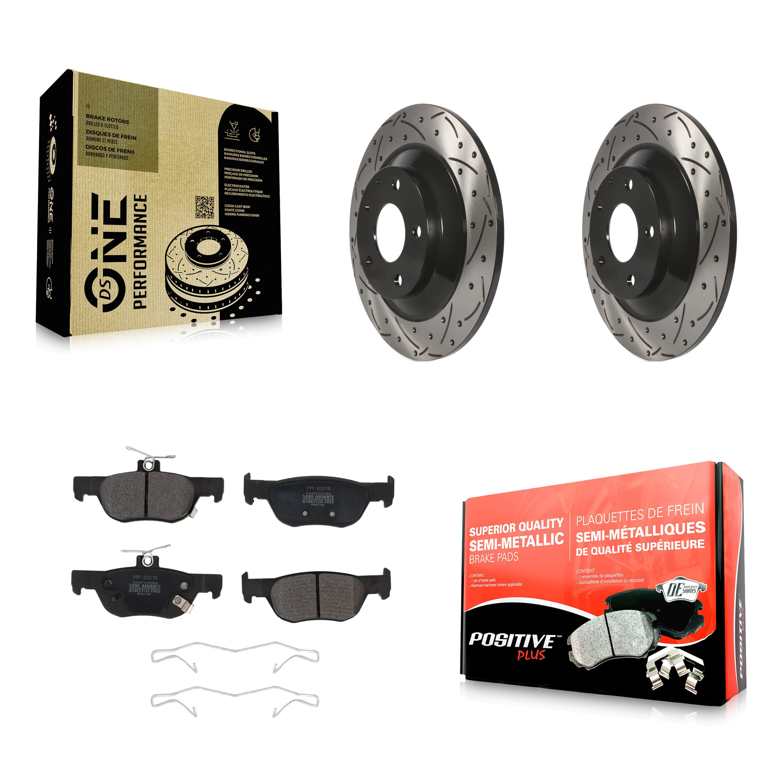 Transit Auto - KDF-101083 - Rear Disc Brake Kits image 1