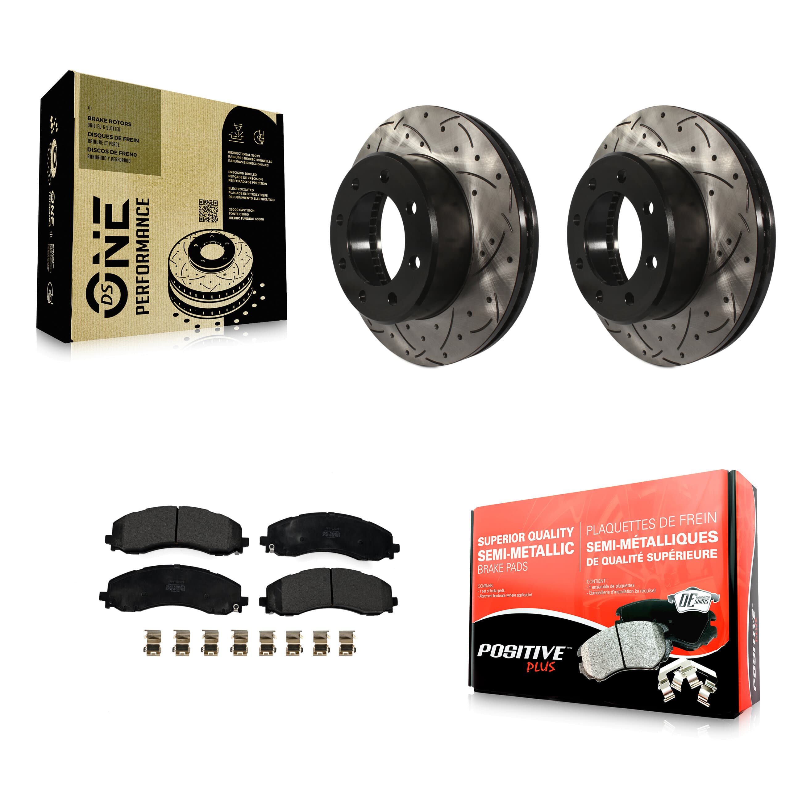 Transit Auto - KDF-101111 - Front Disc Brake Kits image 1