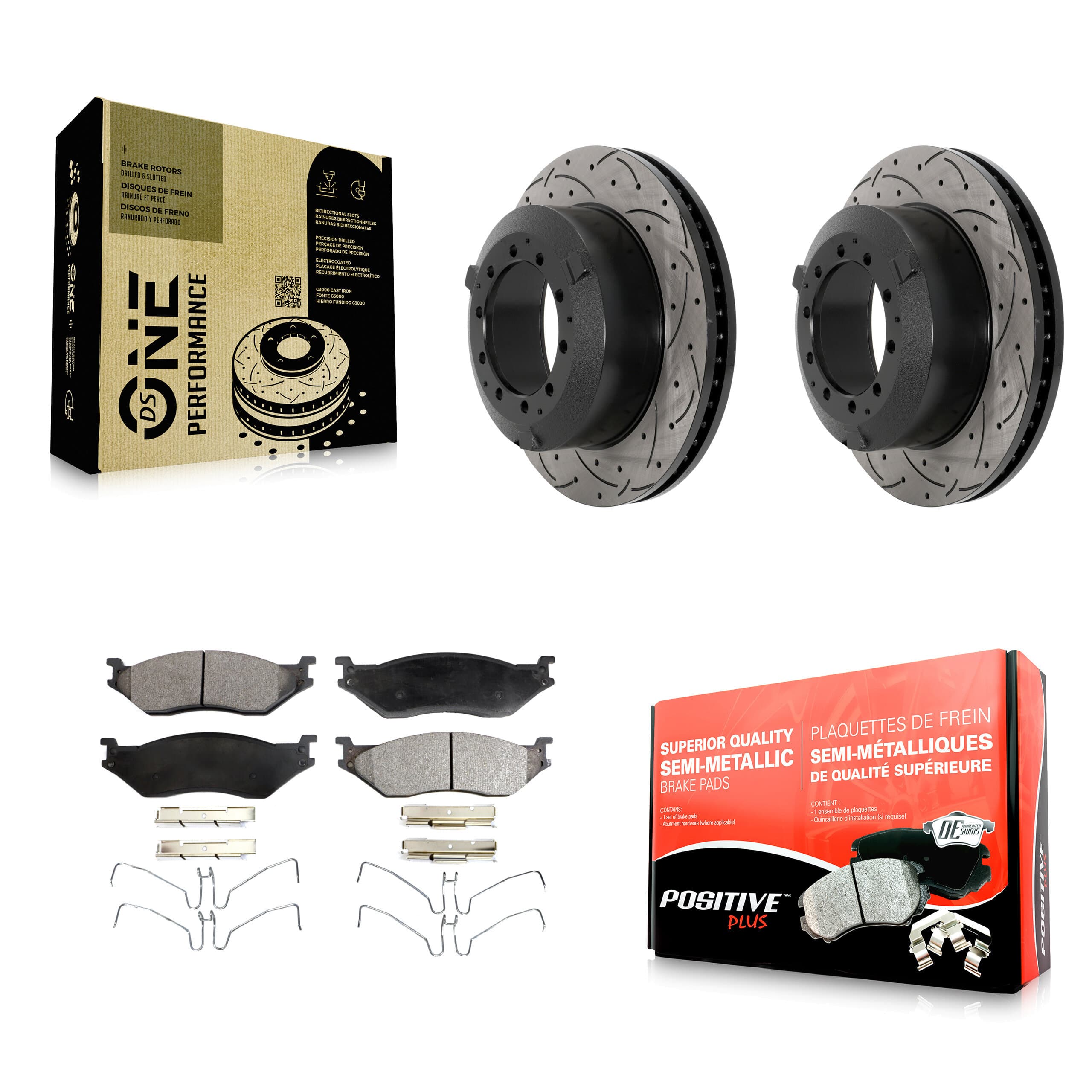 Transit Auto - KDF-101157 - Front Disc Brake Kits image 1