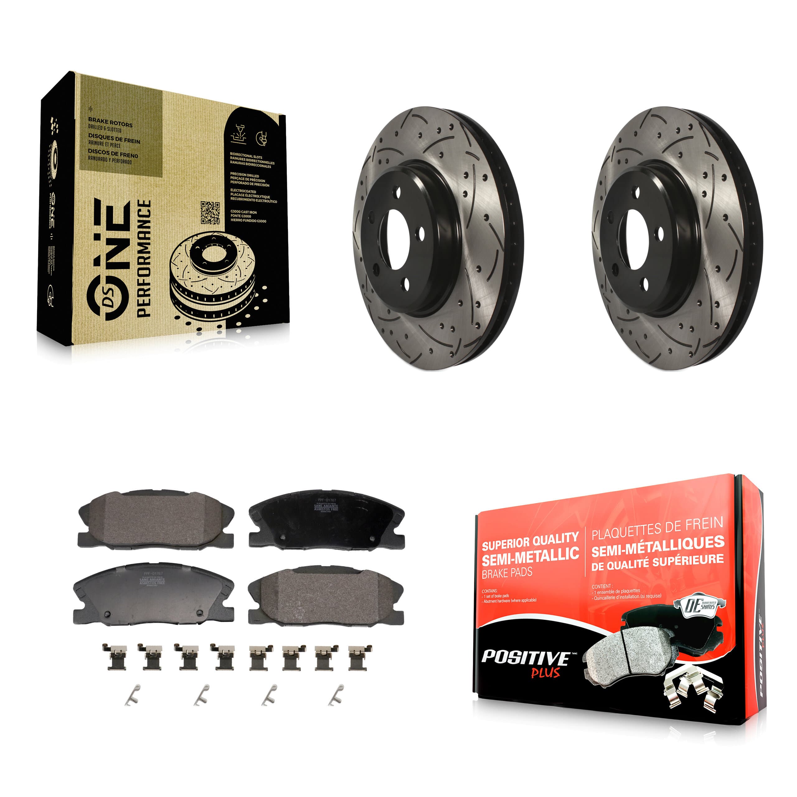 Transit Auto - KDF-101158 - Front Disc Brake Kits image 1