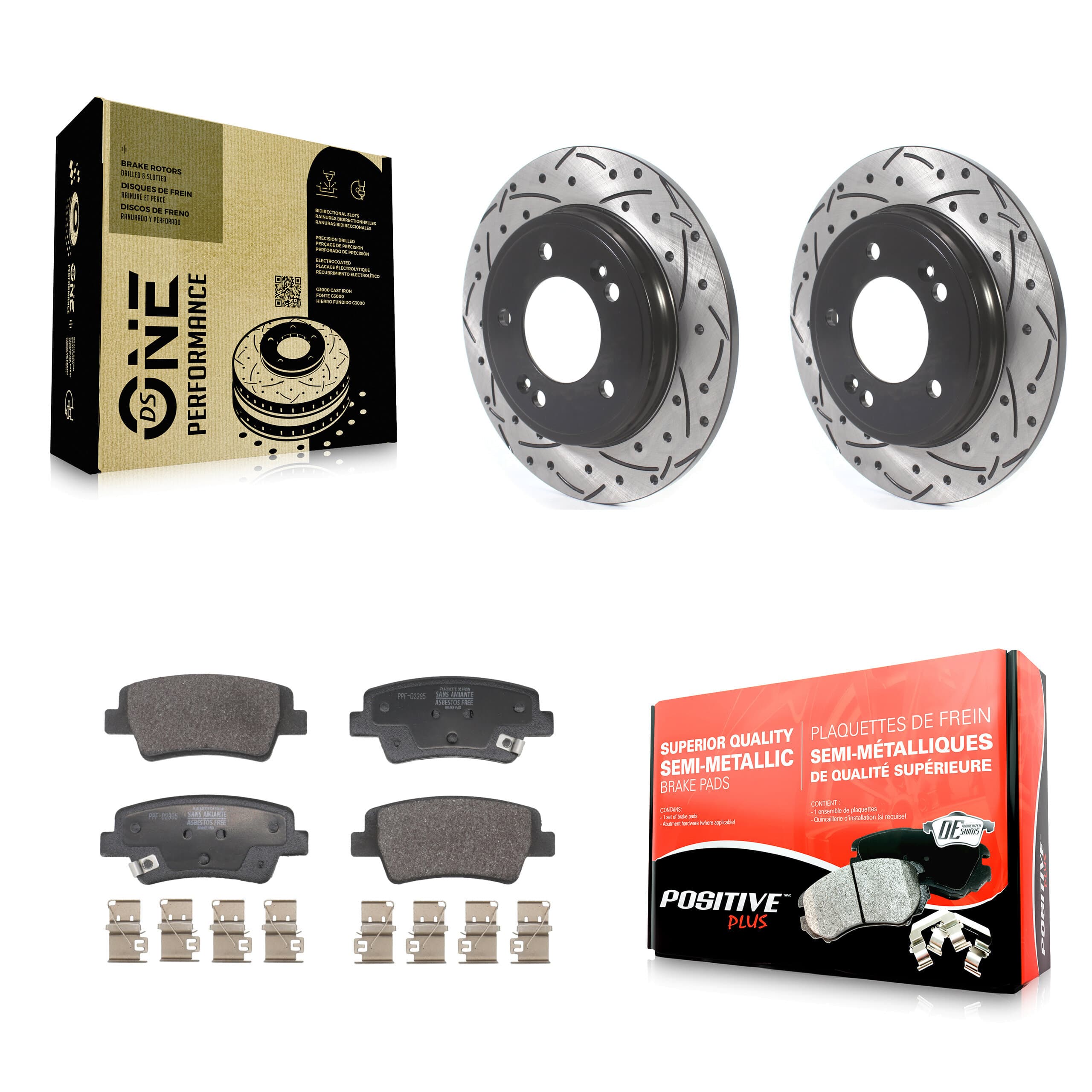 Transit Auto - KDF-101221 - Rear Disc Brake Kits image 1