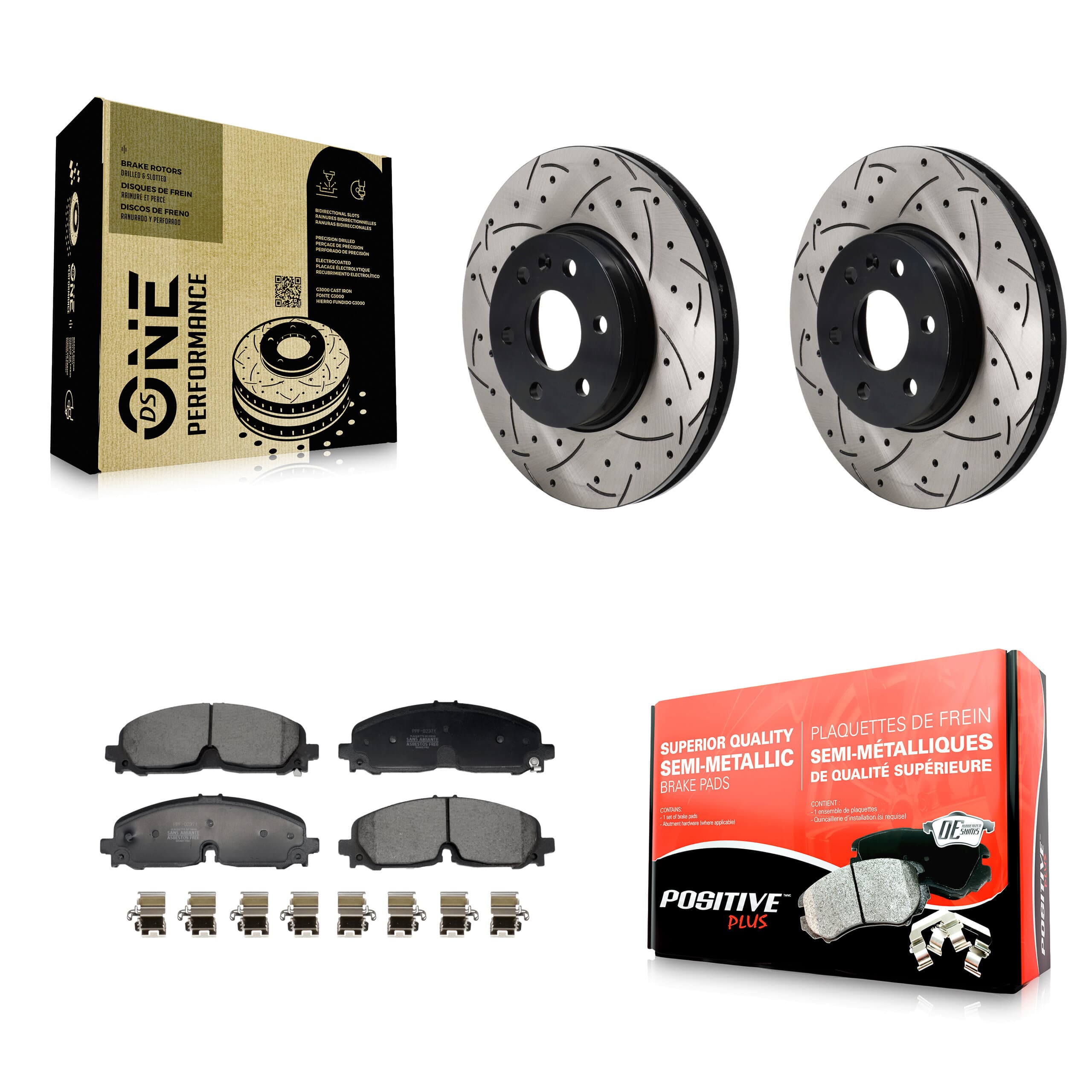 Transit Auto - KDF-101233 - Front Disc Brake Kits image 1