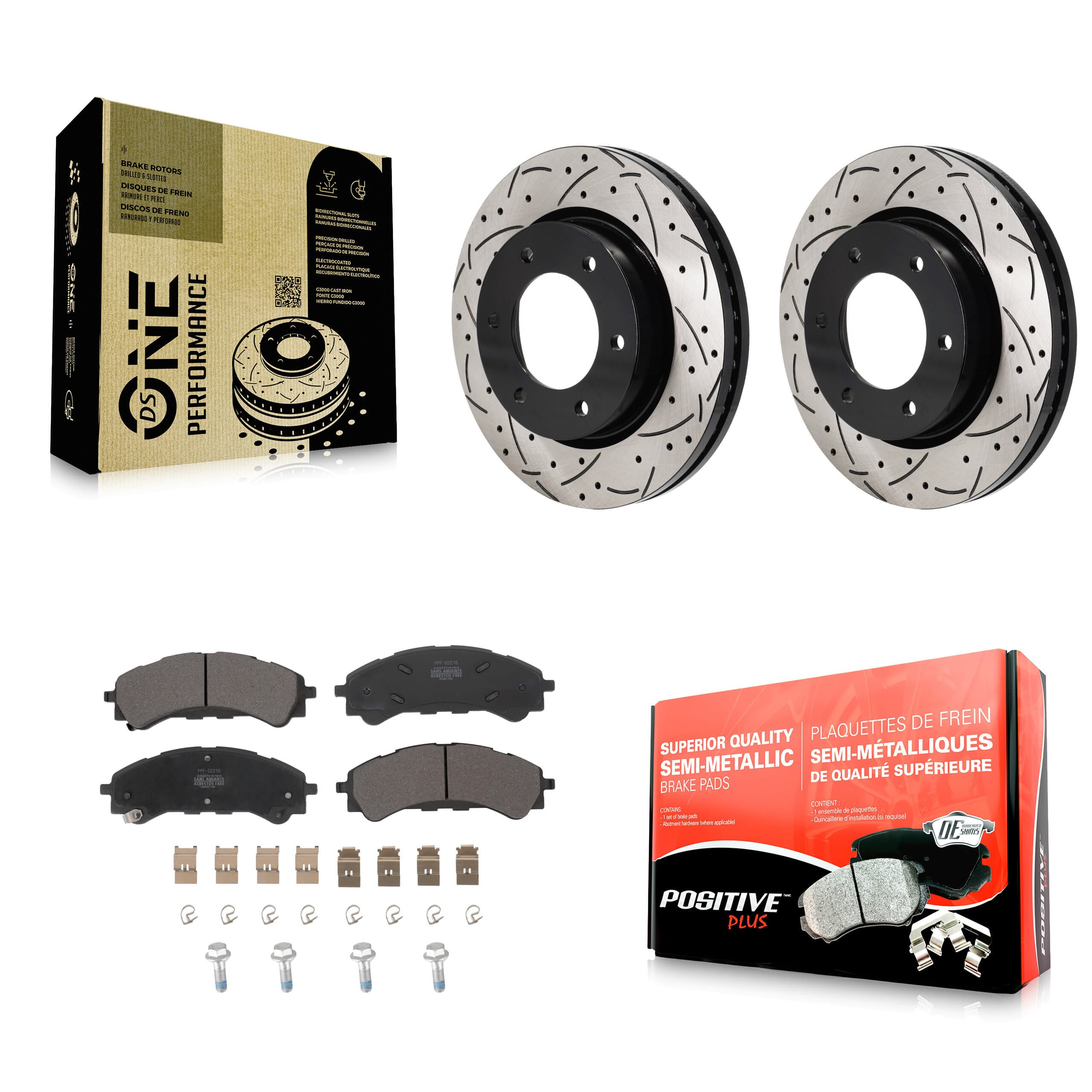 Transit Auto - KDF-101257 - Front Disc Brake Kits image 1