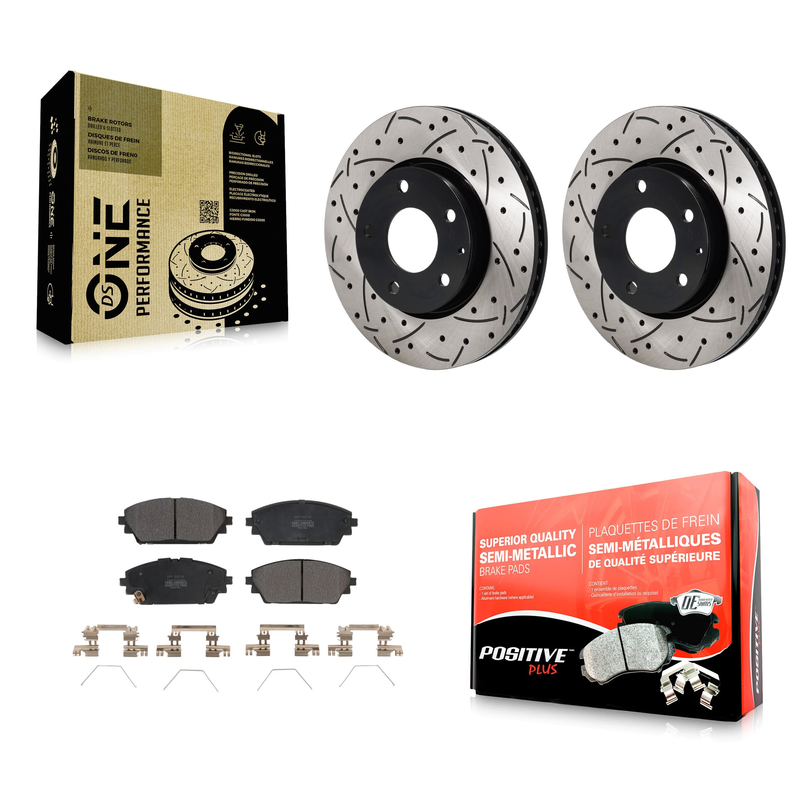 Transit Auto - KDF-101262 - Front Disc Brake Kits image 1