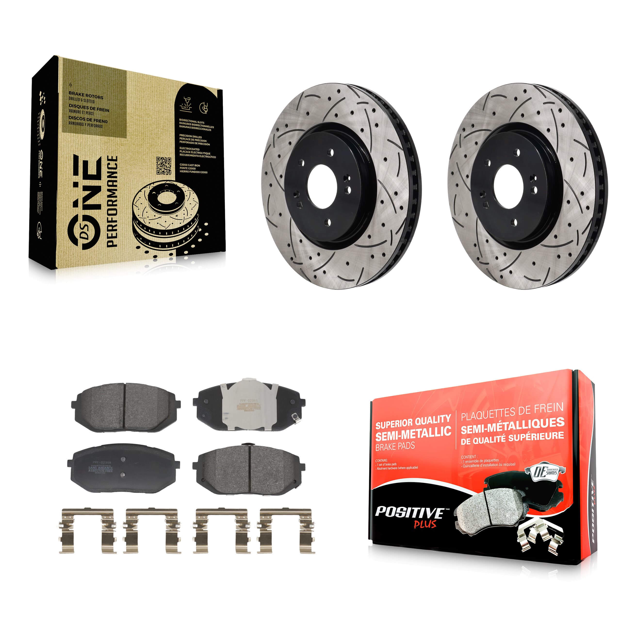Transit Auto - KDF-101267 - Front Disc Brake Kits image 1