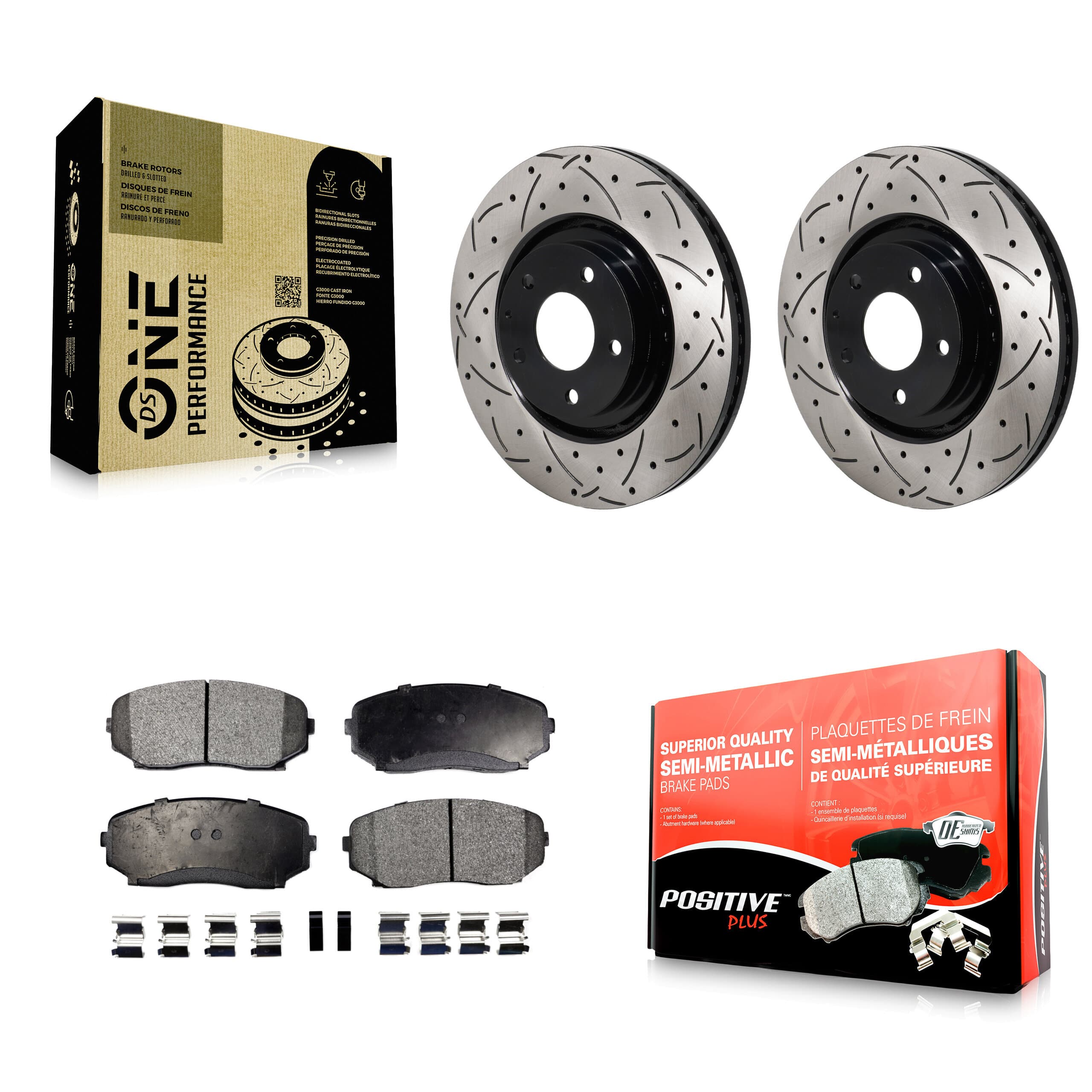 Transit Auto - KDF-101275 - Front Disc Brake Kits image 1