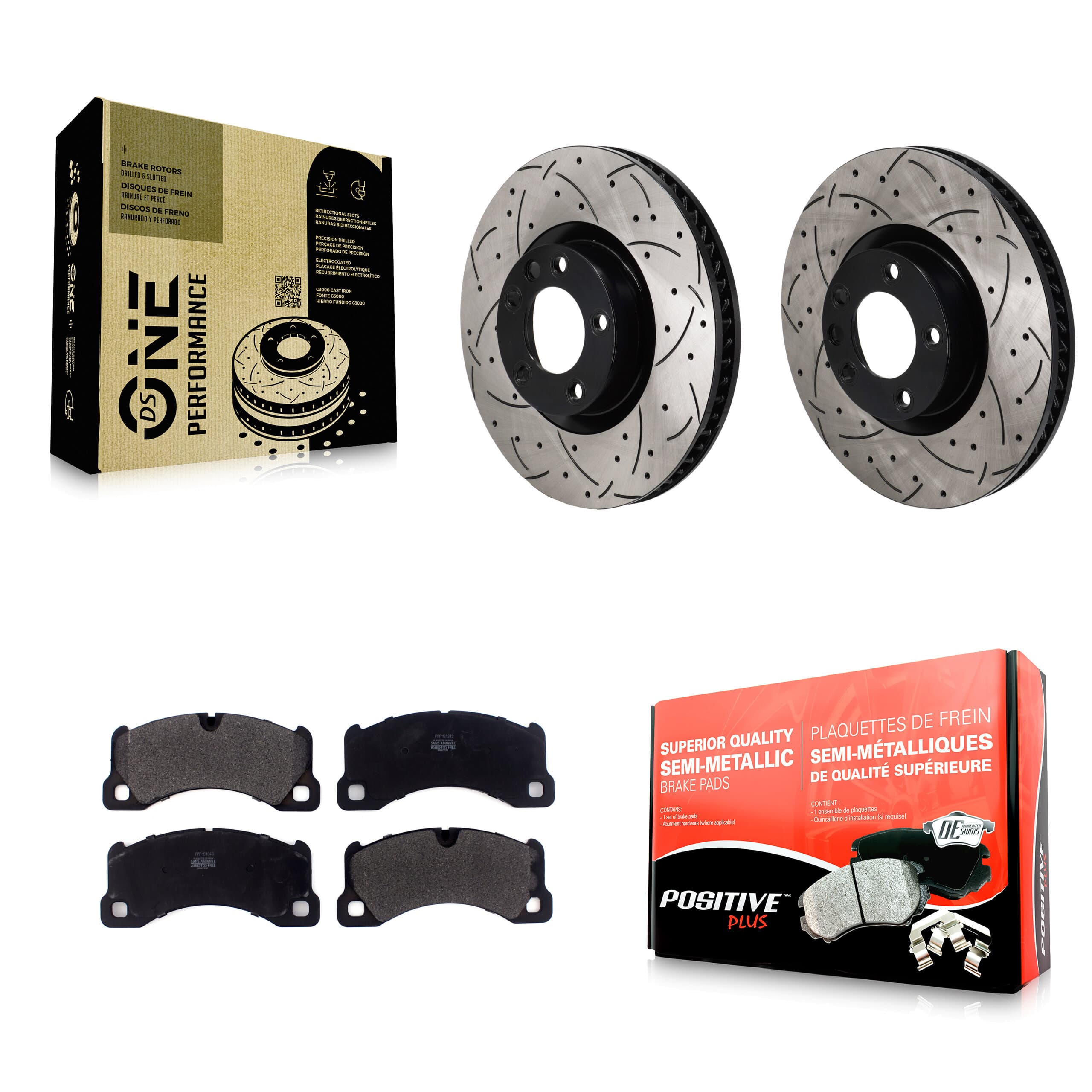Transit Auto - KDF-101341 - Front Disc Brake Kits image 1