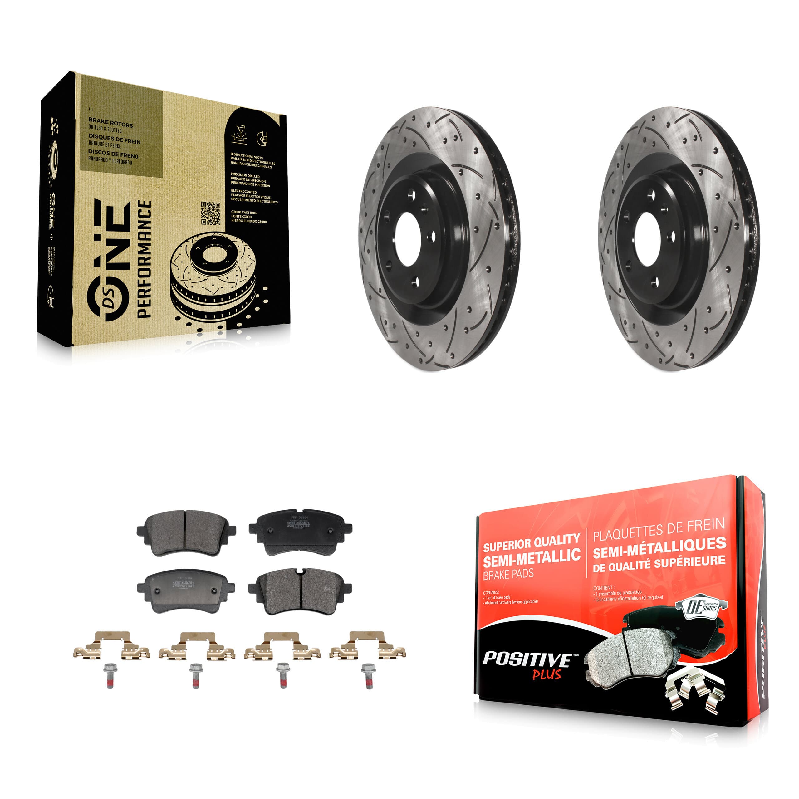 Transit Auto - KDF-101349 - Rear Disc Brake Kits image 1