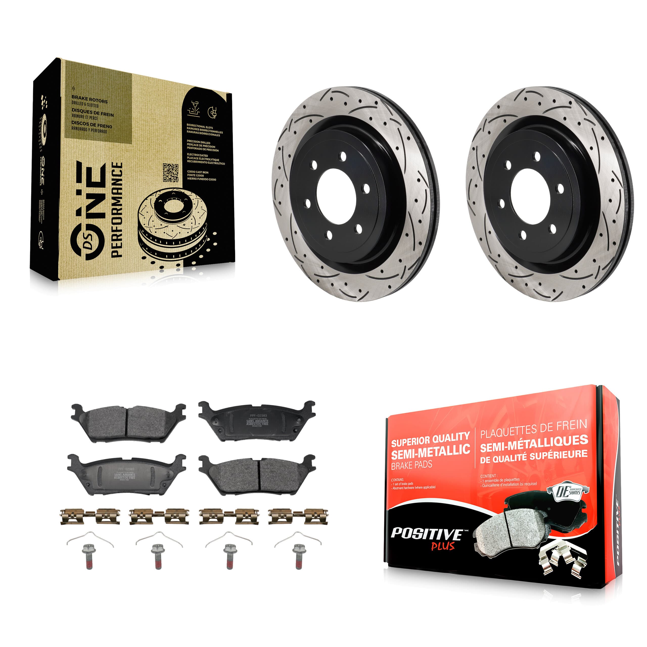 Transit Auto - KDF-101352 - Rear Disc Brake Kits image 1