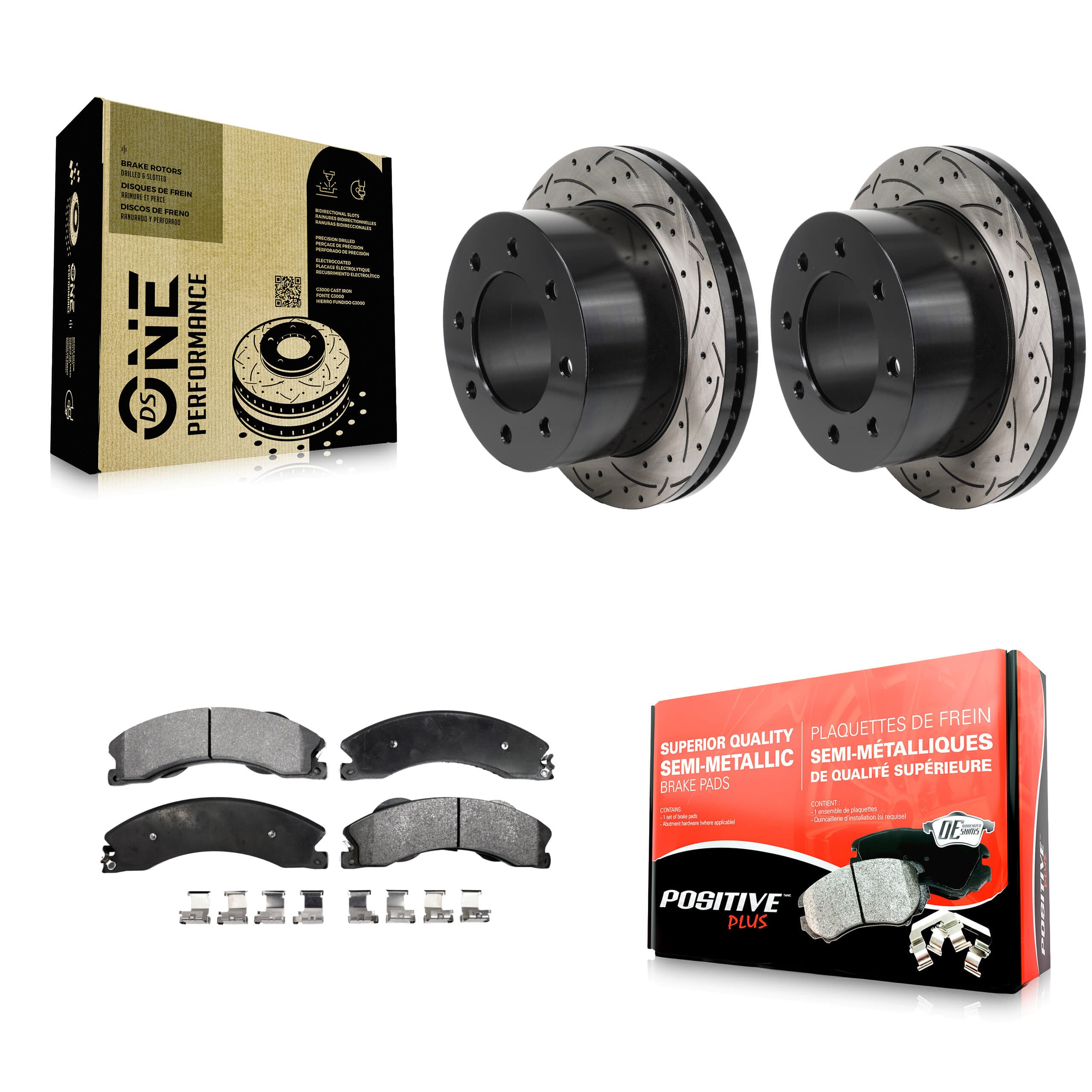 Transit Auto - KDF-101375 - Rear Disc Brake Kits image 1