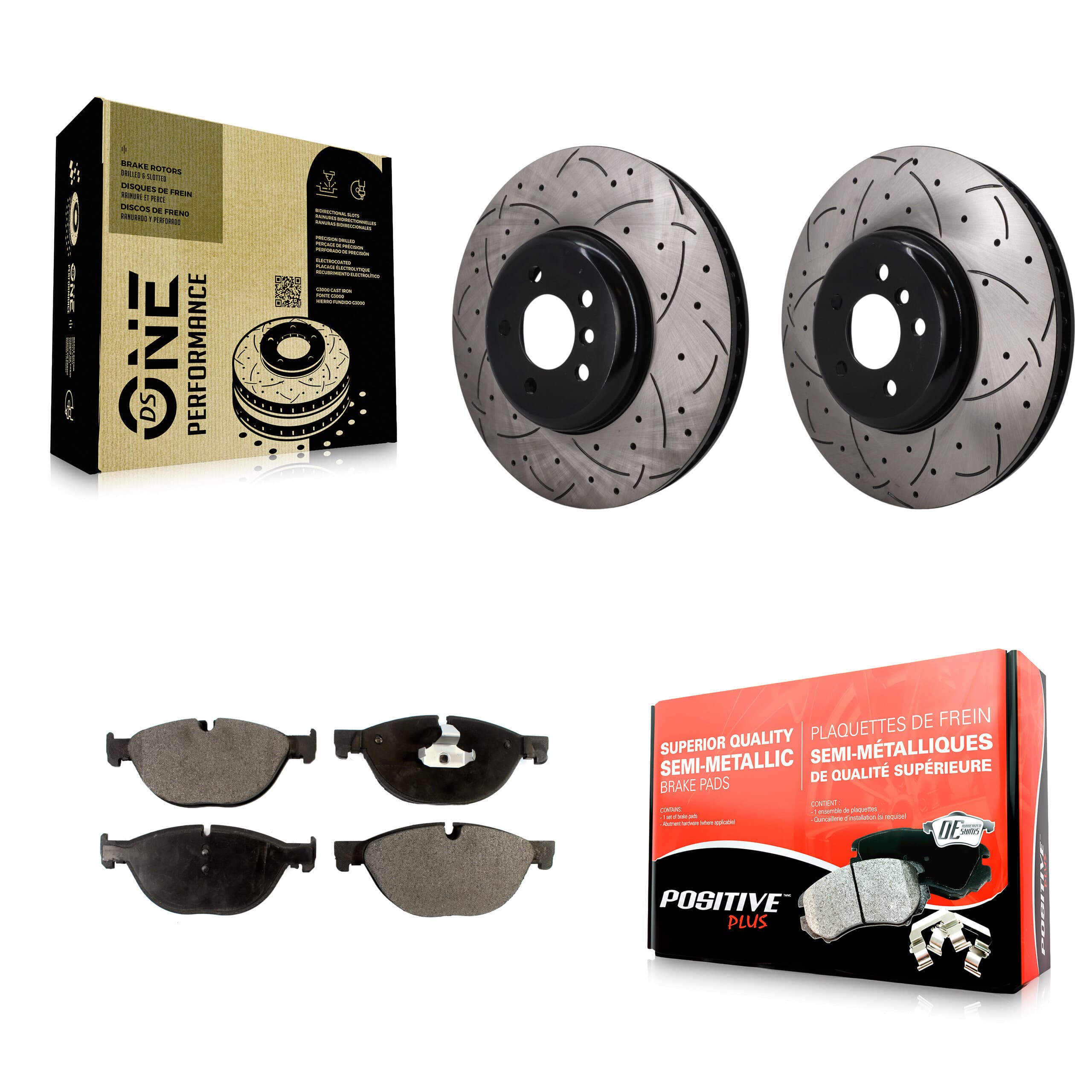 Transit Auto - KDF-101757 - Front Disc Brake Kits image 1